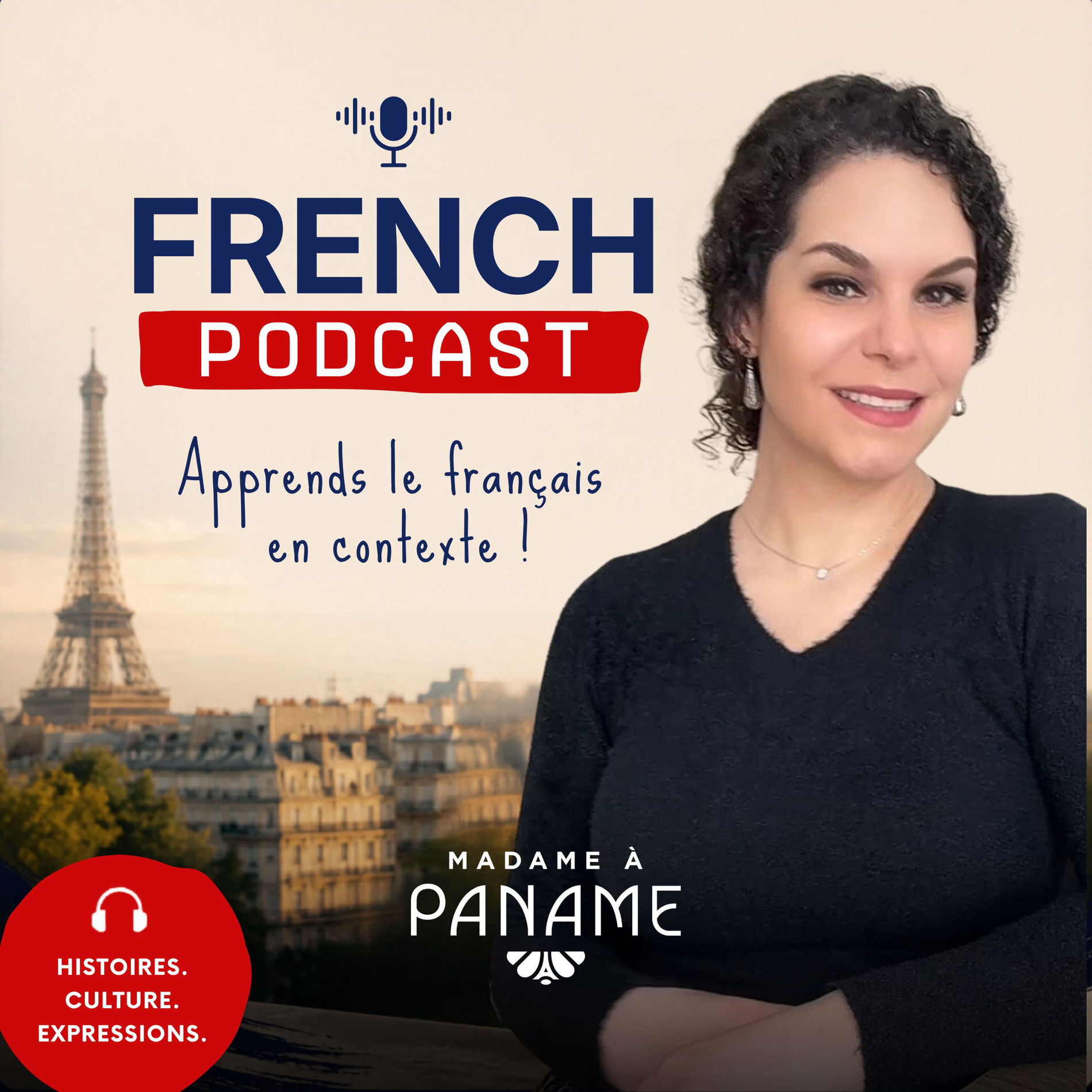 Show cover of Apprends le français avec Madame à Paname (French Podcast)