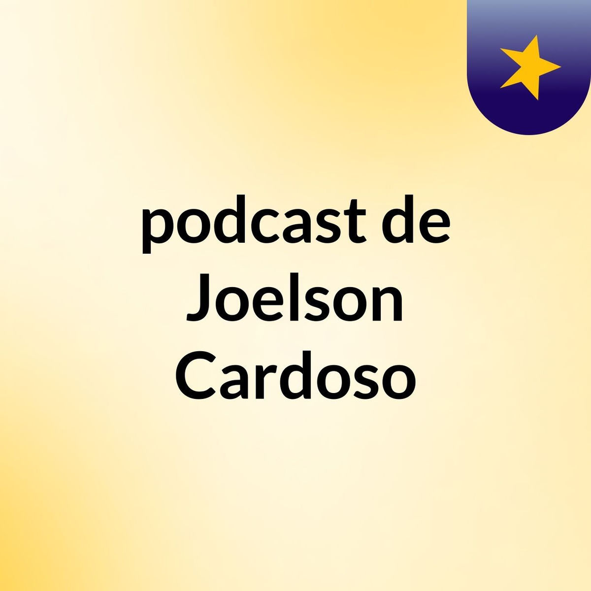Show cover of podcast de Joelson Cardoso
