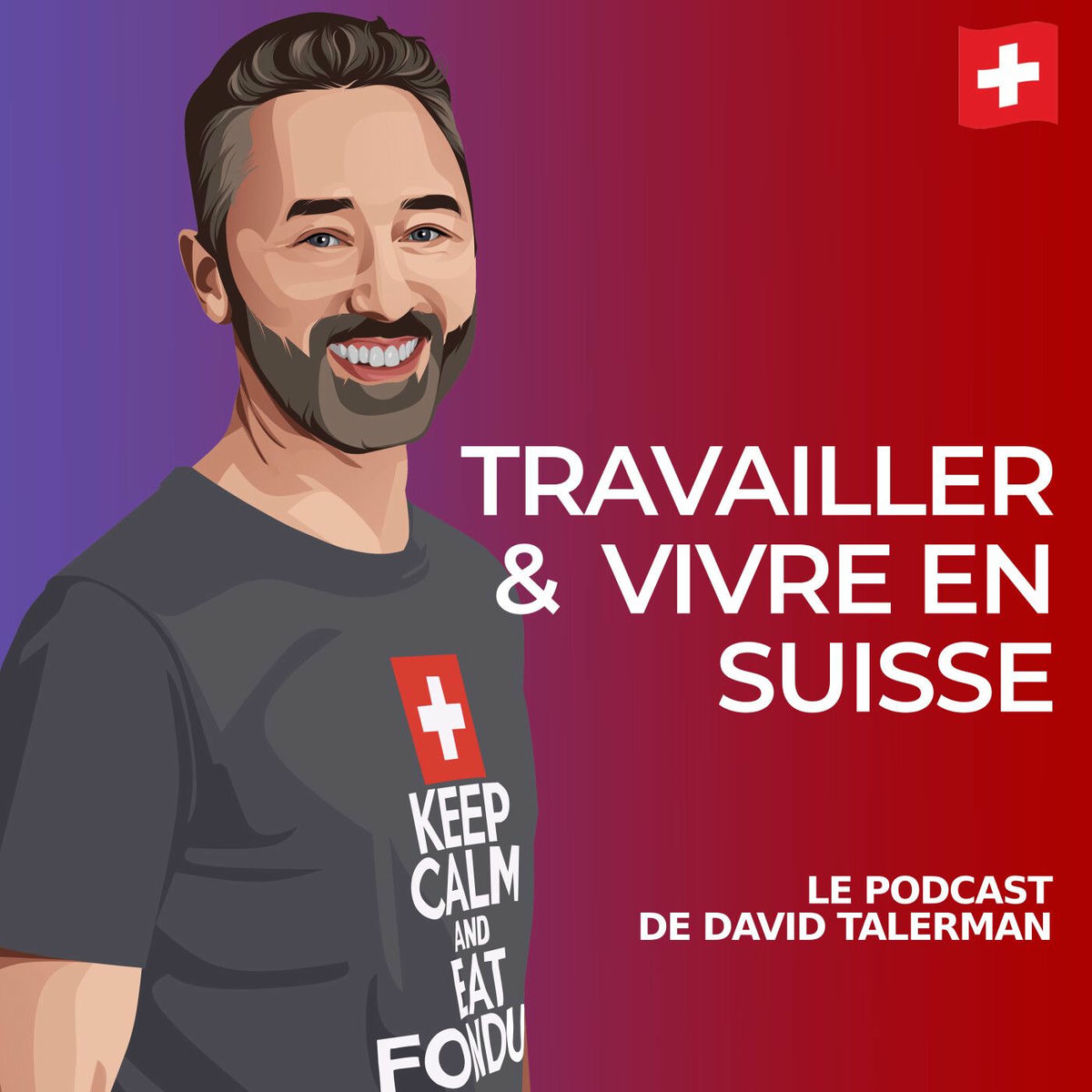 Show cover of Travailler et vivre en Suisse - le podcast de David Talerman