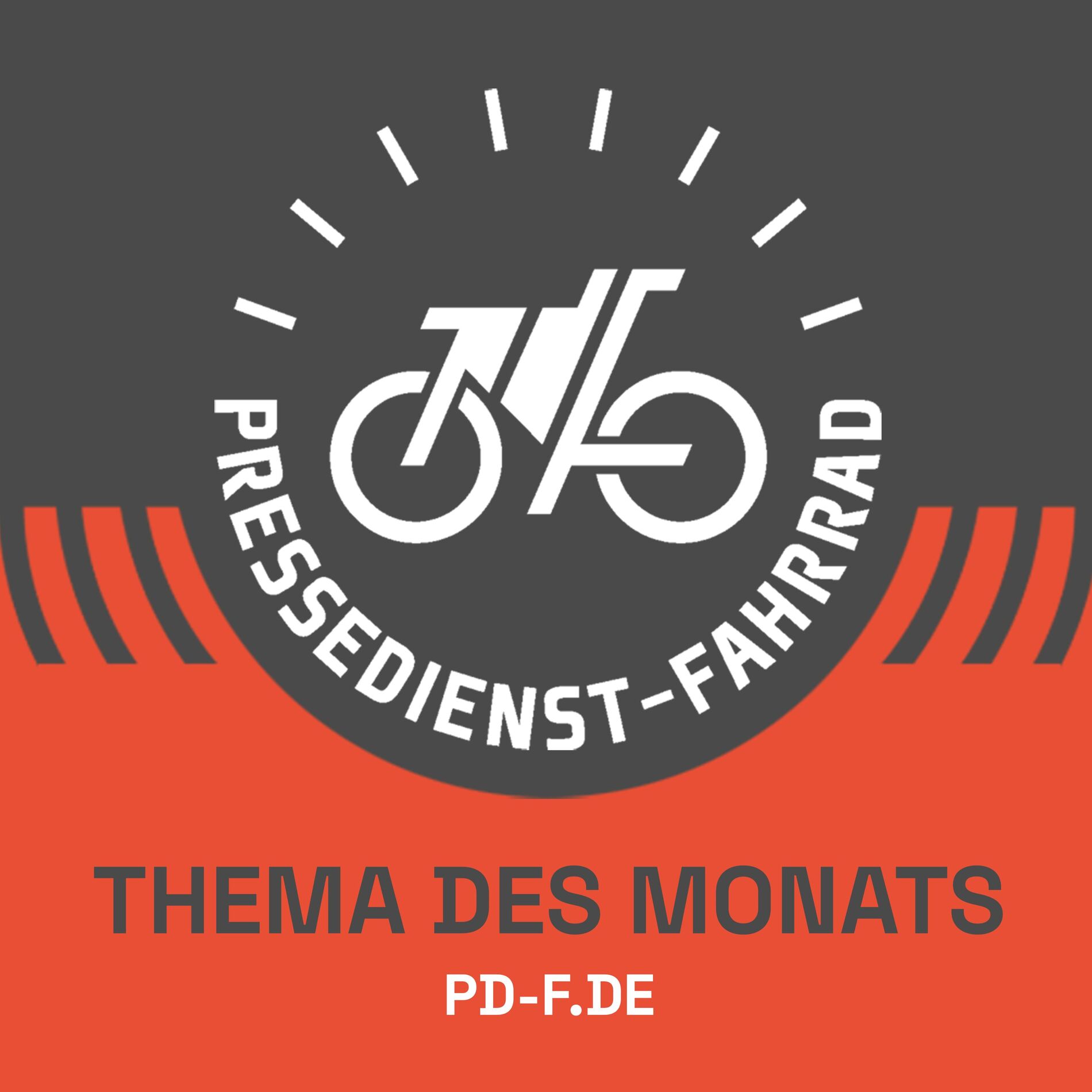 Show cover of pressedienst-fahrrad – Thema des Monats