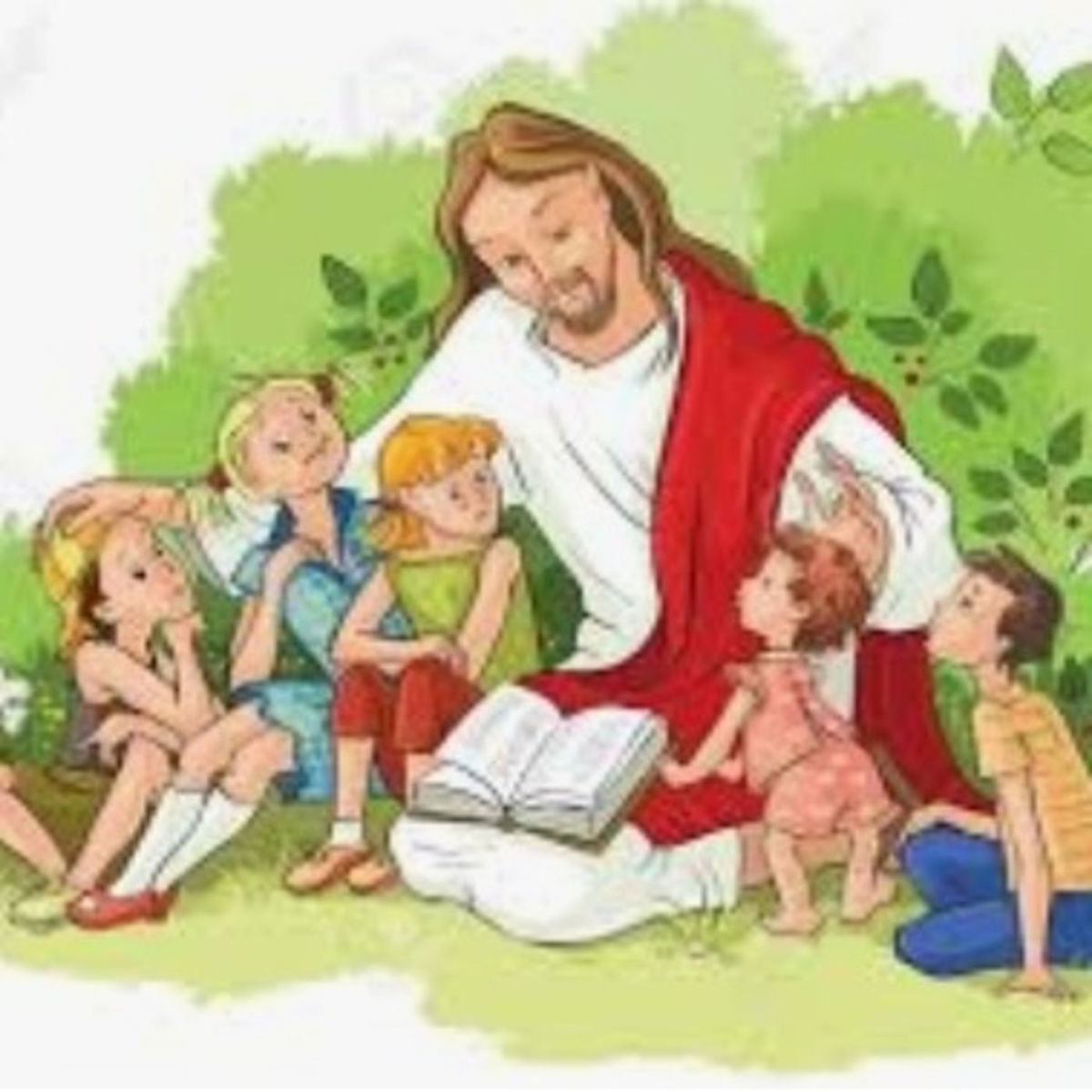 Lectura De La Biblia En Familia Ilustraciones De Lectura De La Biblia