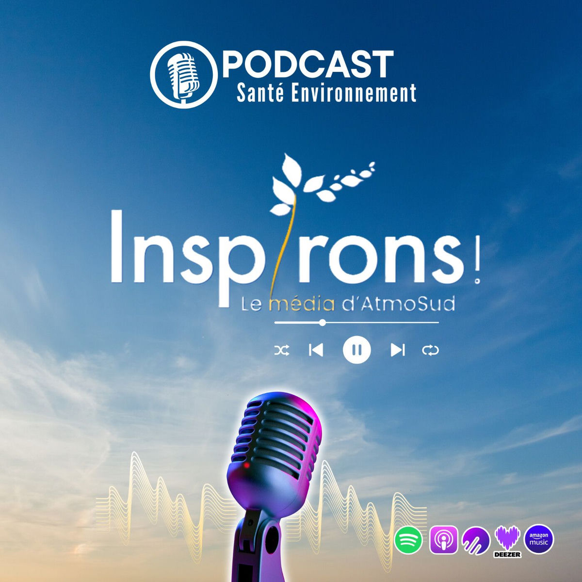 Show cover of Inspirons ! le podcast en santé environnement lié à la qualité de l'air d'AtmoSud