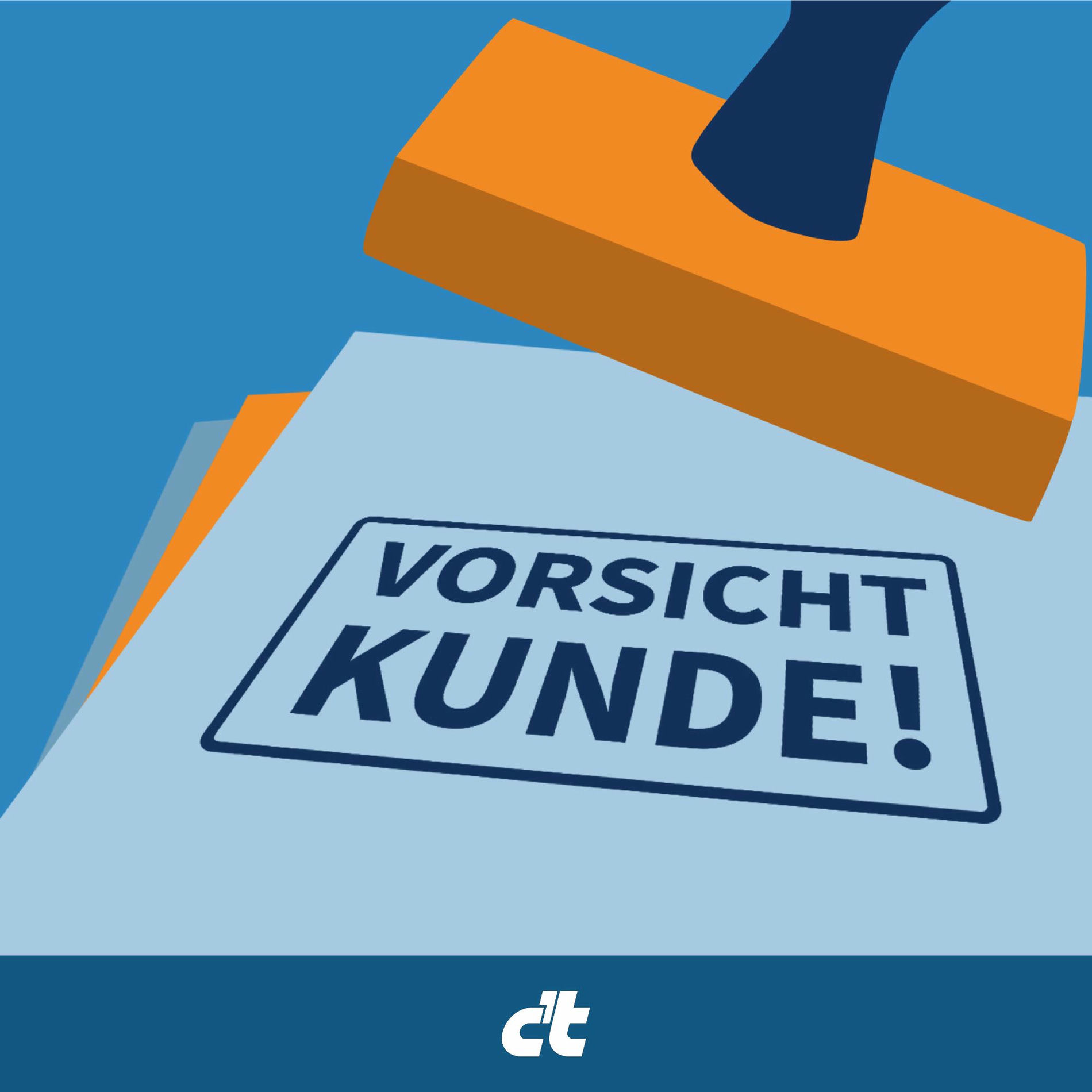 Show cover of Vorsicht, Kunde!