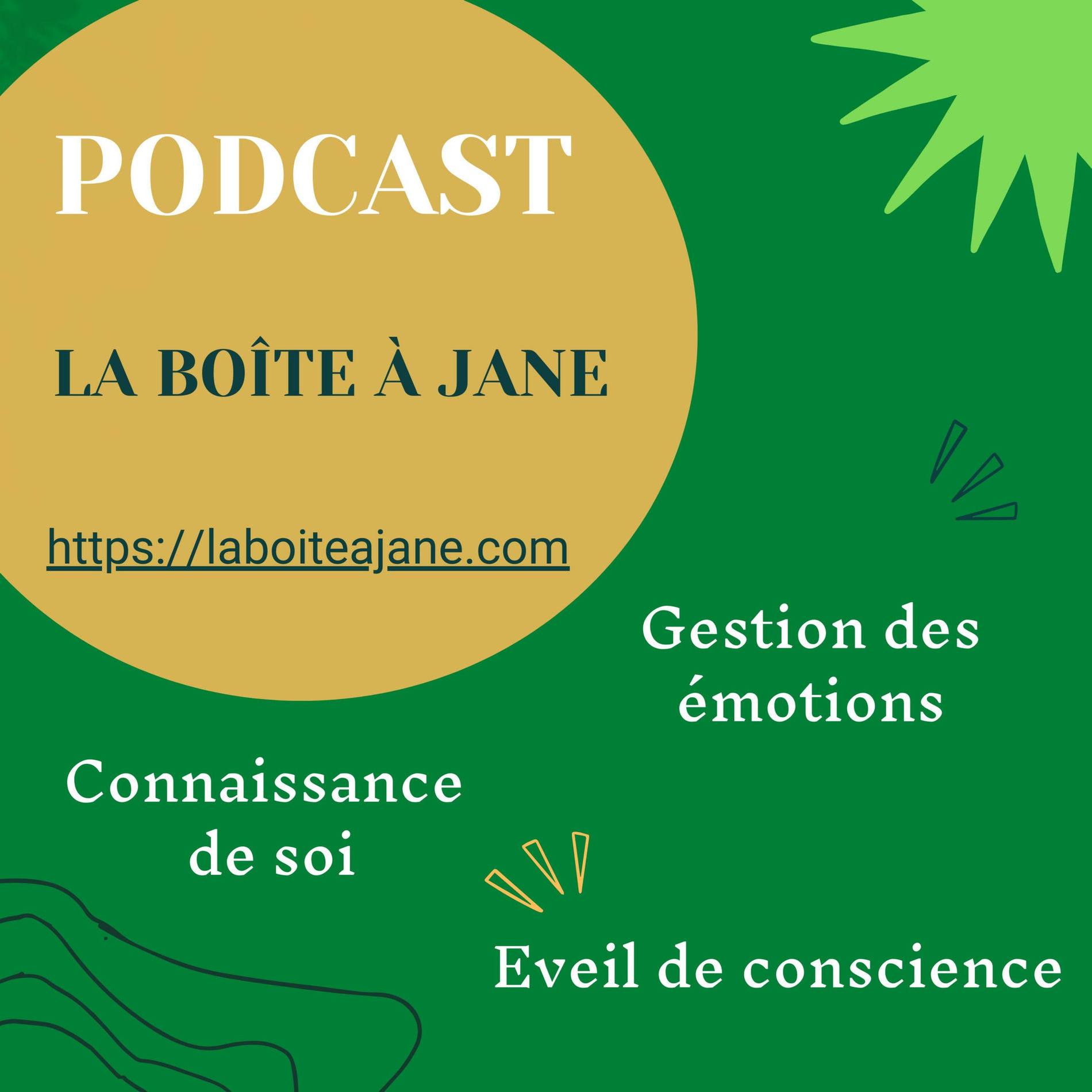 Show cover of La boîte à Jane  Gestion des émotions, connaissance de soi, vivre en conscience
