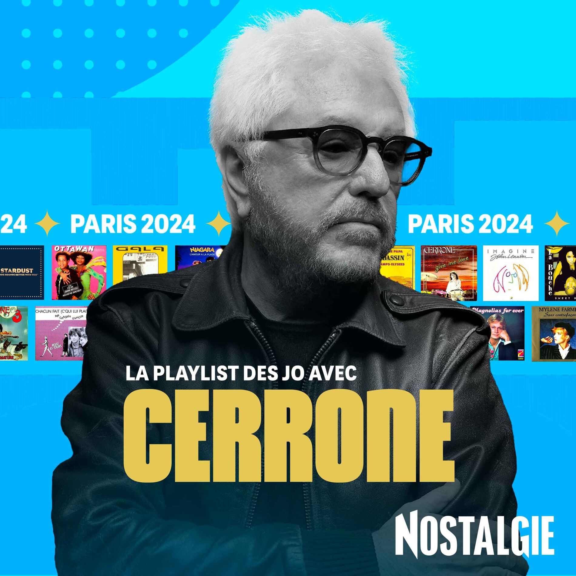 Show cover of La playlist des JO avec Cerrone