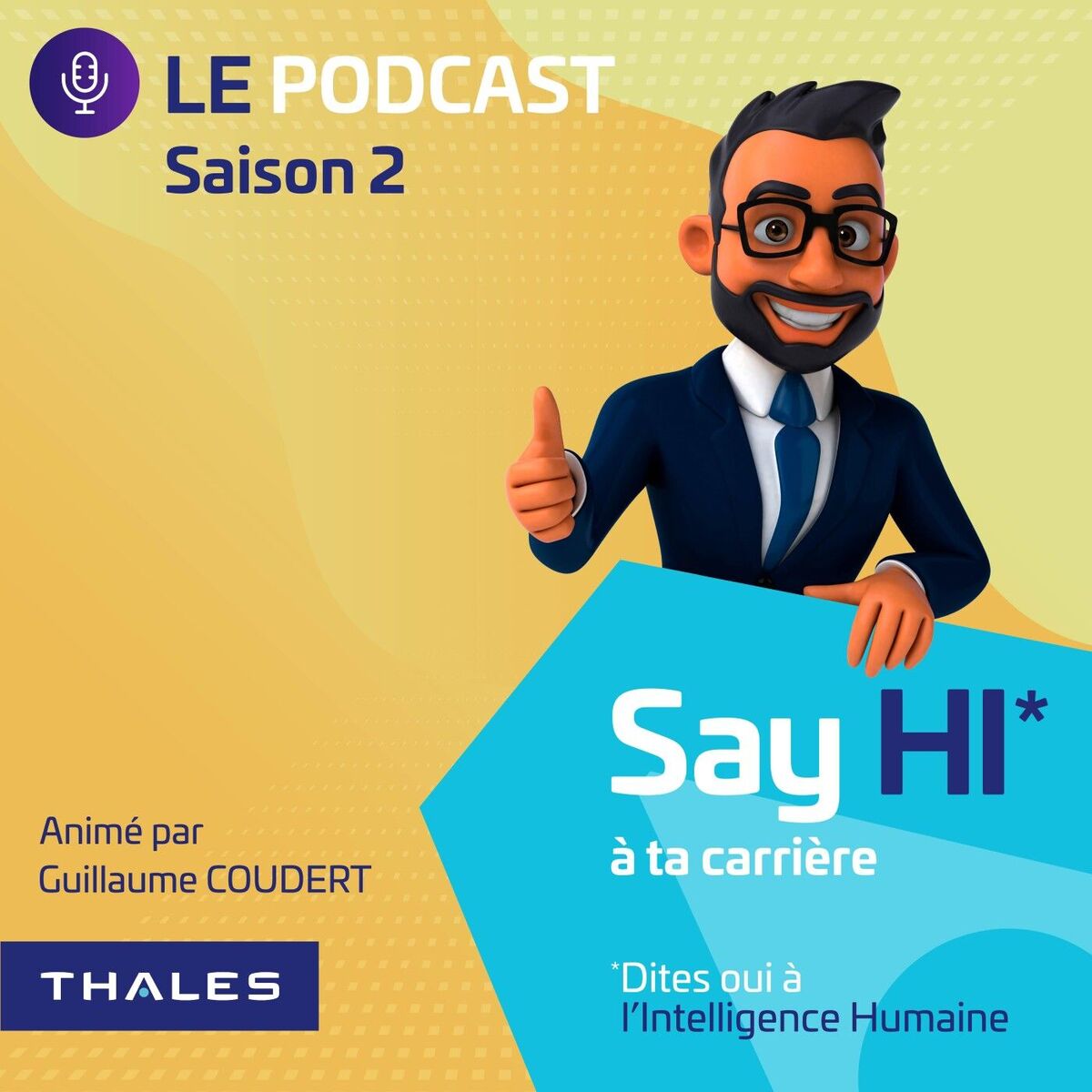 Show cover of Say HI à ta carrière - Le podcast de Thales