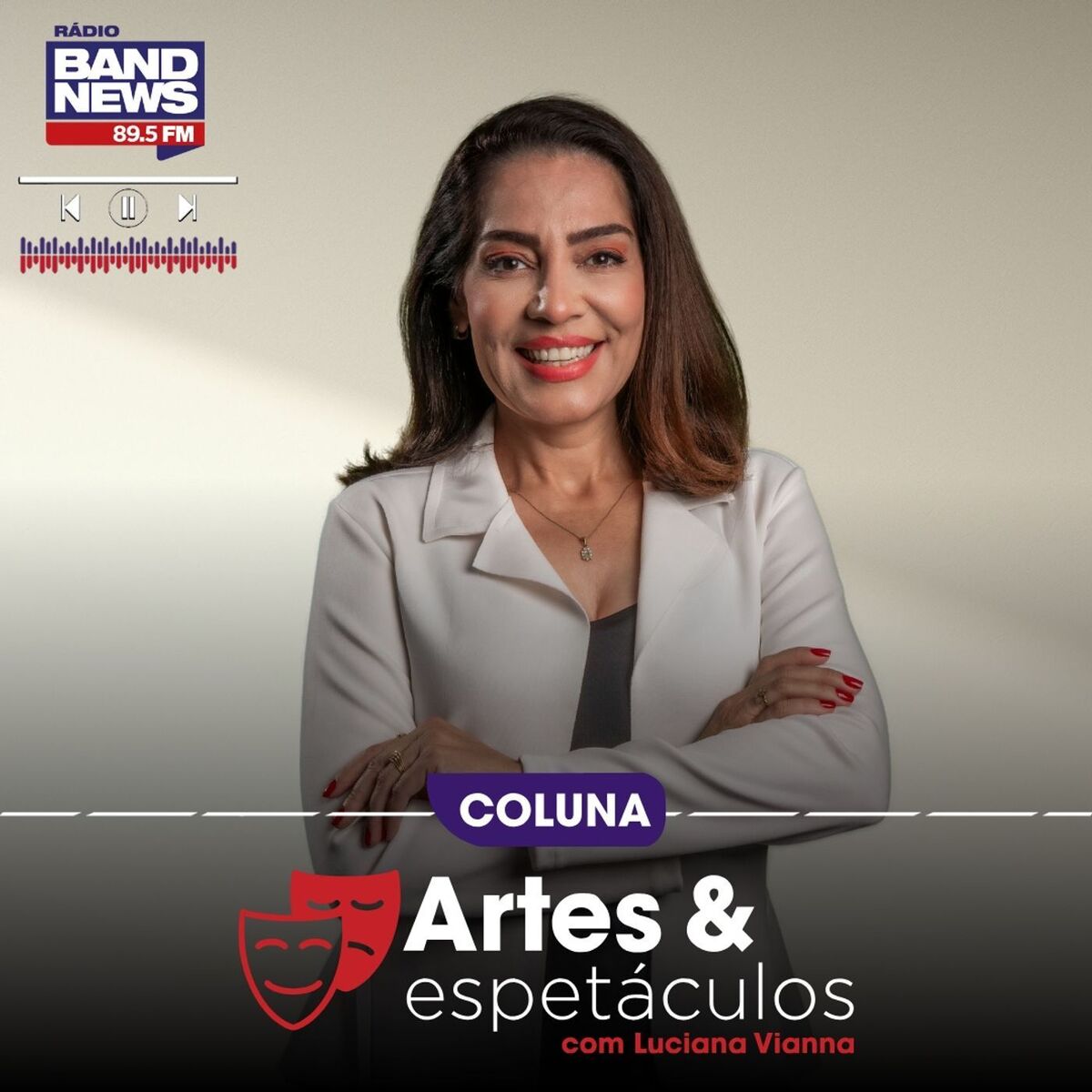 Show cover of Artes e Espetáculos, com Luciana Vianna