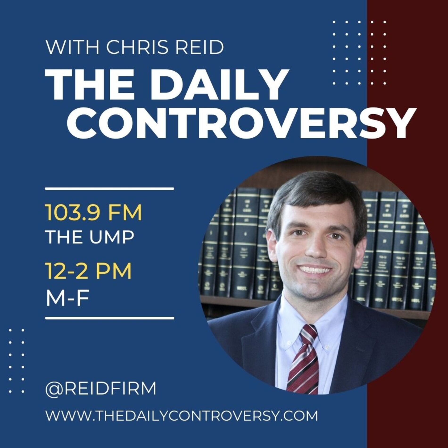 Show cover of The Daily Controversy with Christopher Reid