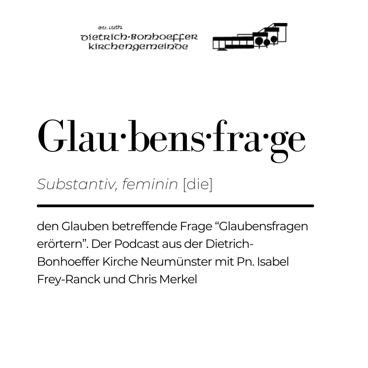 Show cover of Glaubensfrage