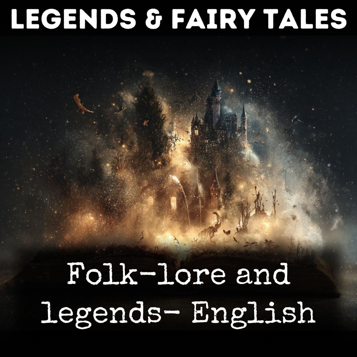Show cover of Folk-lore and legends-  English