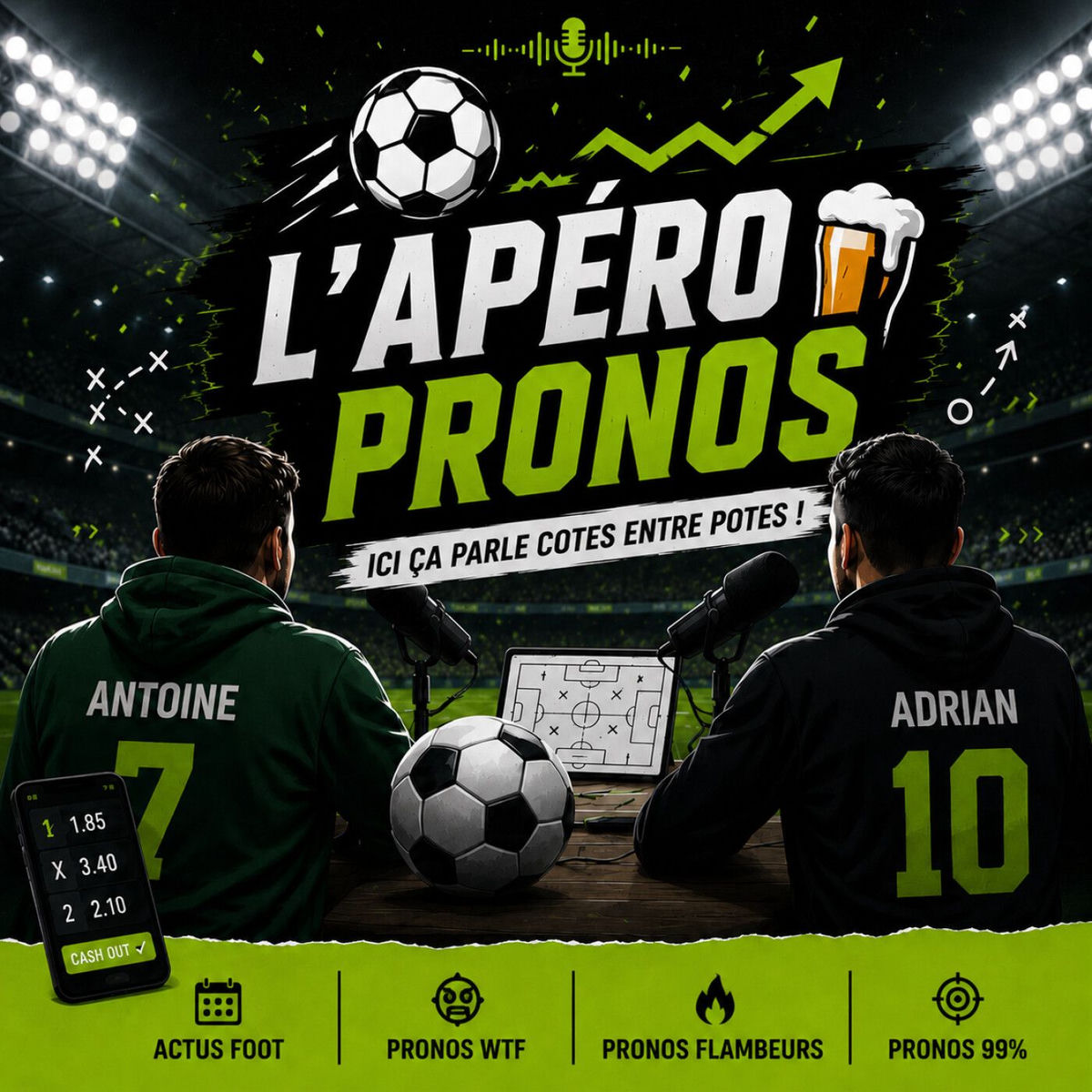 Show cover of L'Apéro Pronos