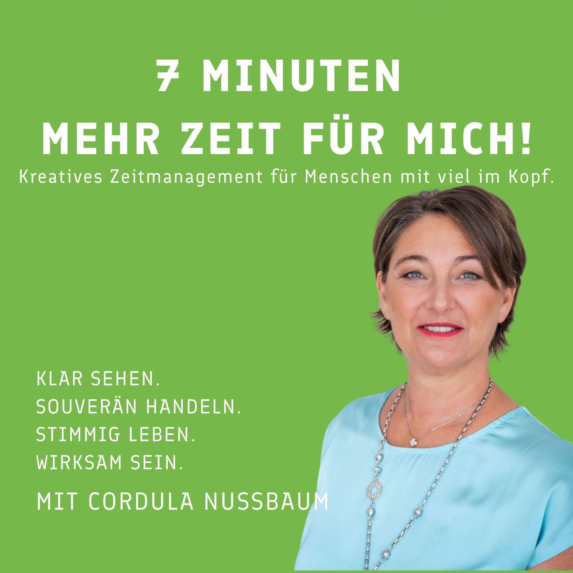 Show cover of 7 Minuten: Mehr Zeit für mich! by Cordula Nussbaum