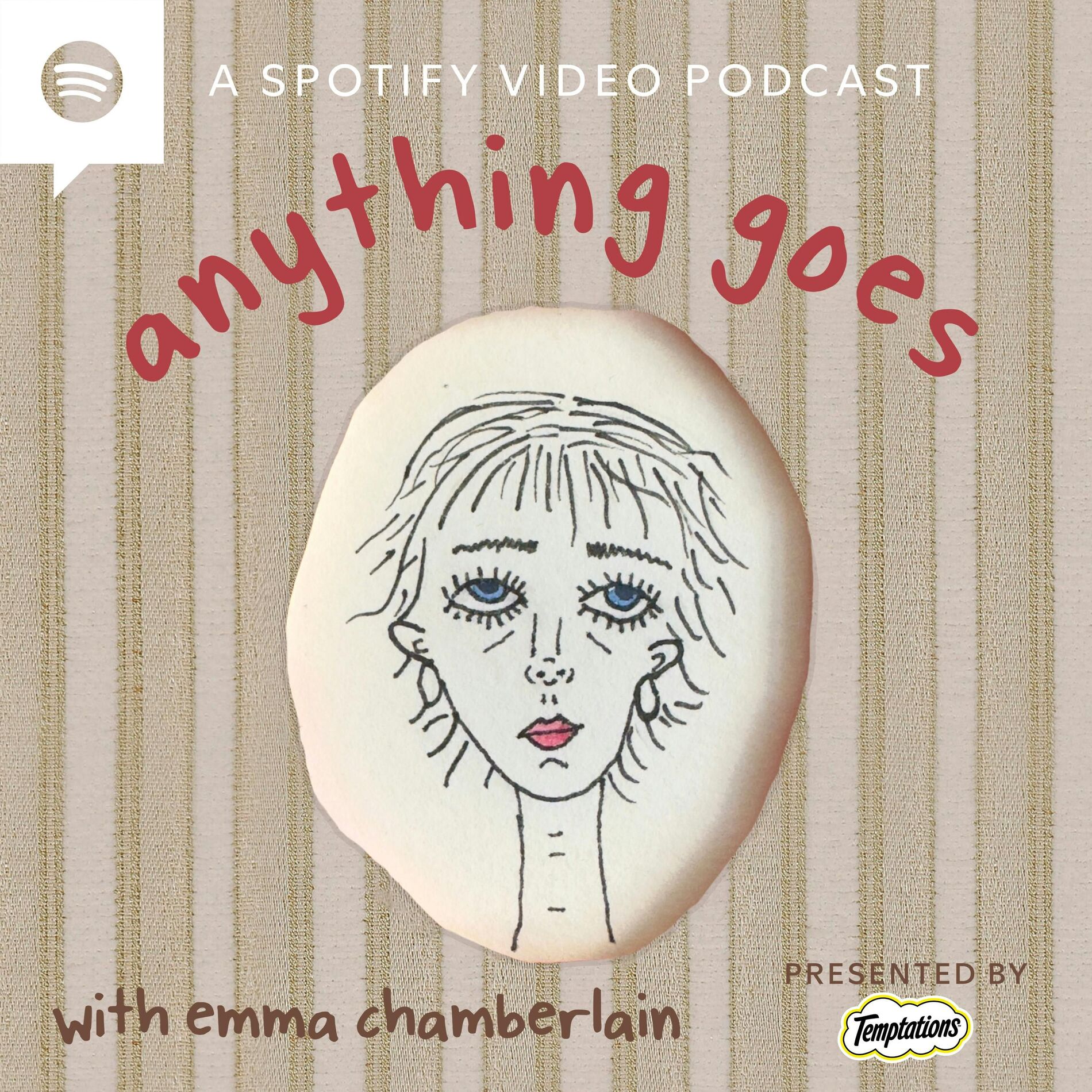 Show cover of anything goes with emma chamberlain