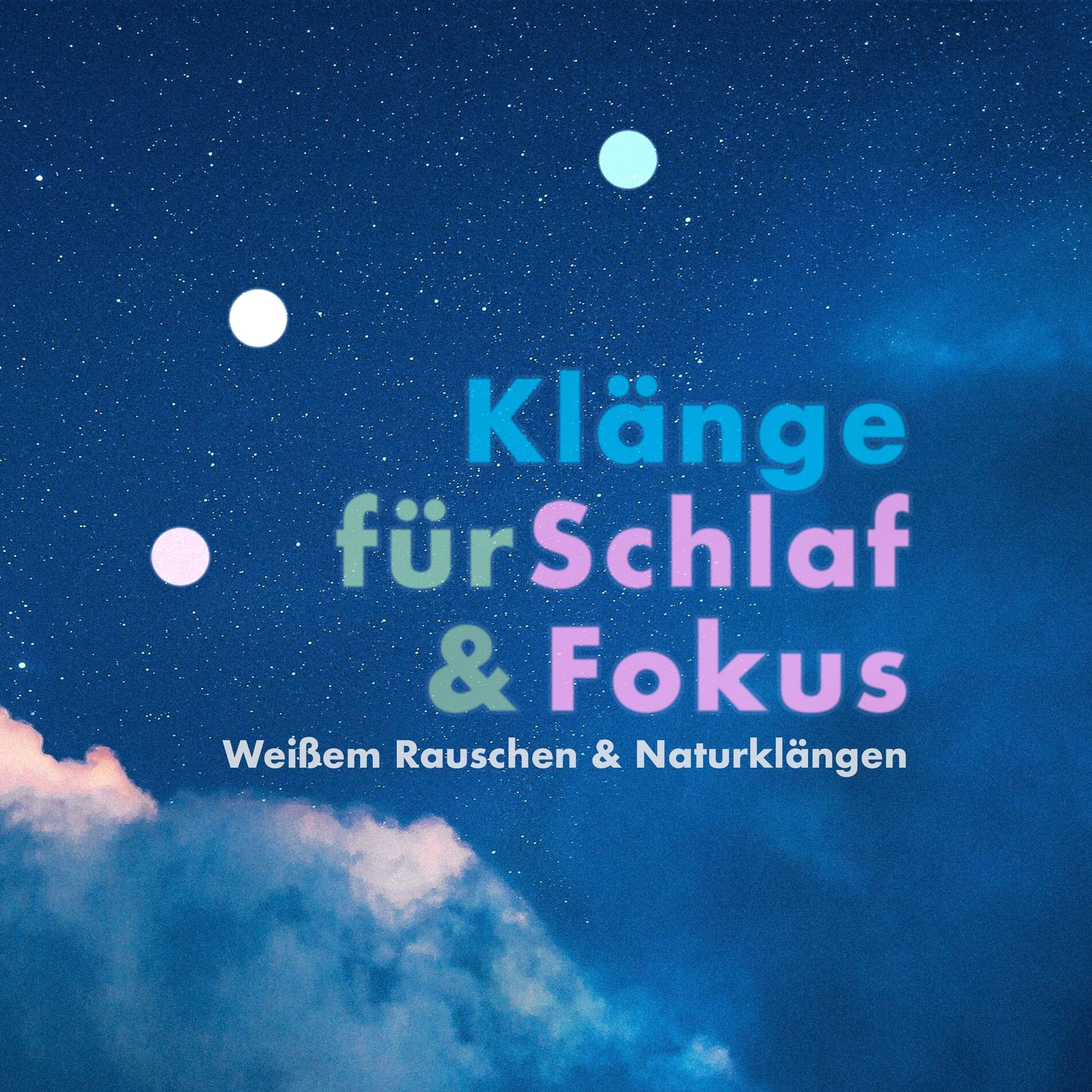 Show cover of Weißes Rauschen für Schlaf und Fokus | Schlafklänge