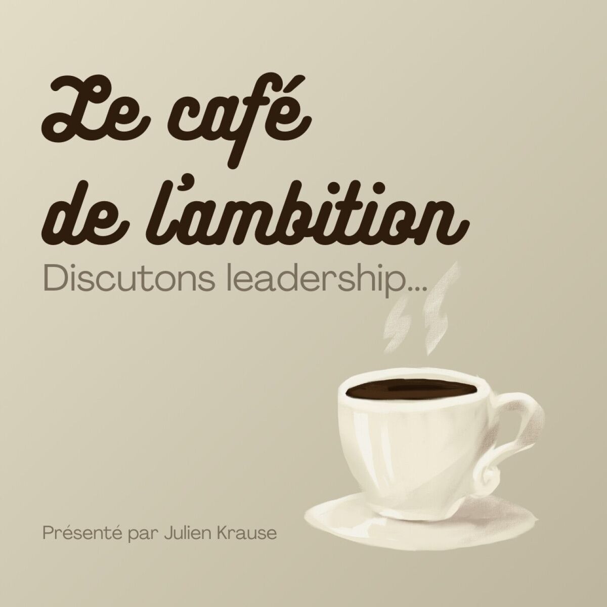 Show cover of Le Café de l'Ambition
