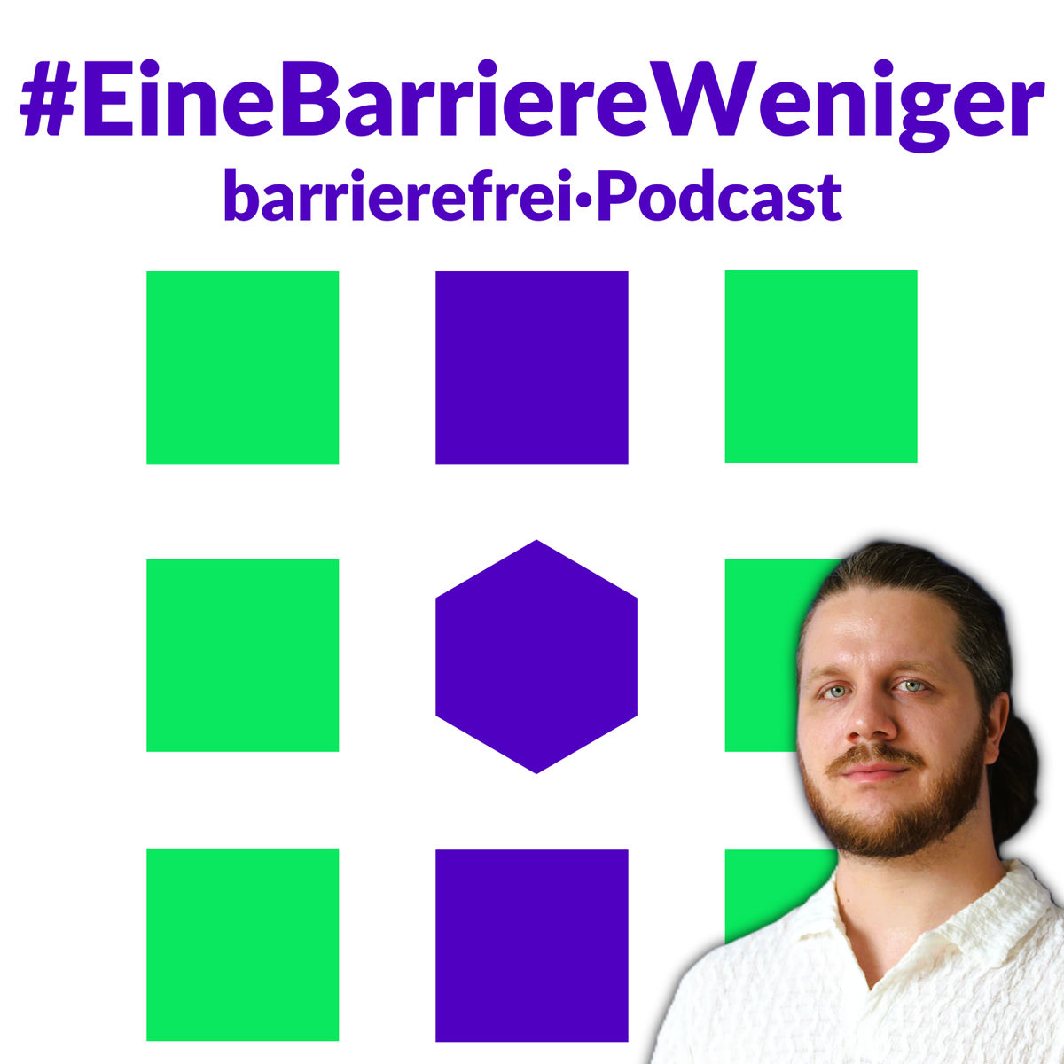 Show cover of #EineBarriereWeniger | Der barrierefrei·Podcast rund um Barrierefreiheit in Architektur