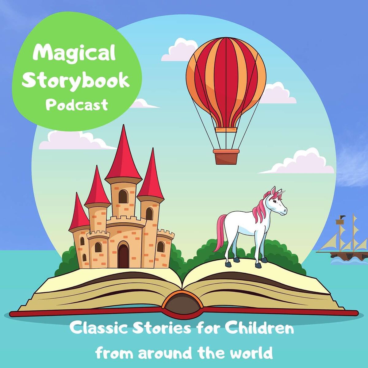 Show cover of Magical Storybook. English Nanny Bedtime Stories for kids