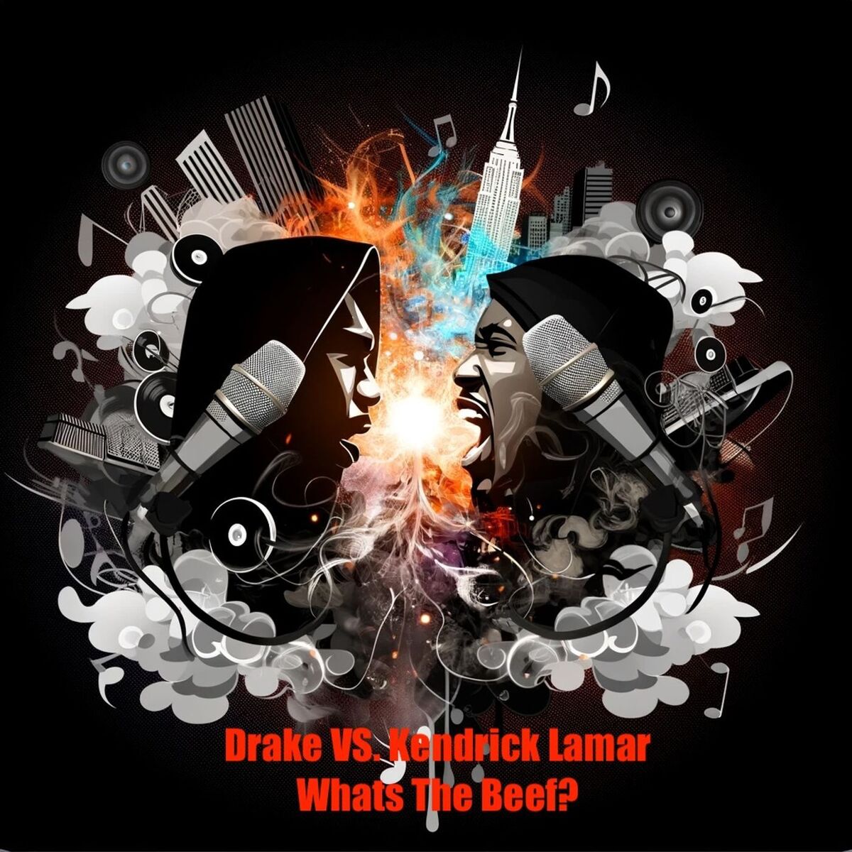 Show cover of Drake VS. Kendrick Lamar- Whats The Beef