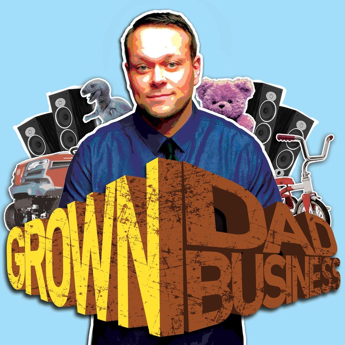 Show cover of Grown Dad Business with Aaron Kleiber