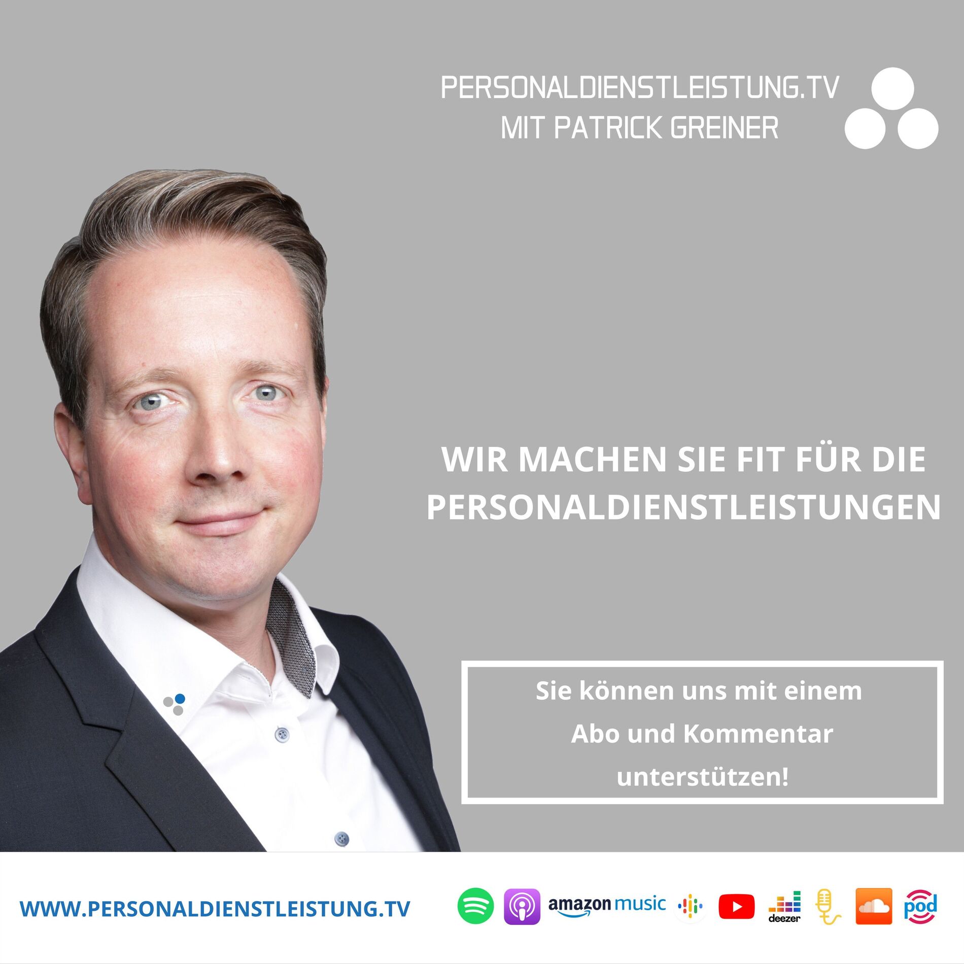 Show cover of PERSONALDIENSTLEISTUNG.TV MIT PATRICK GREINER