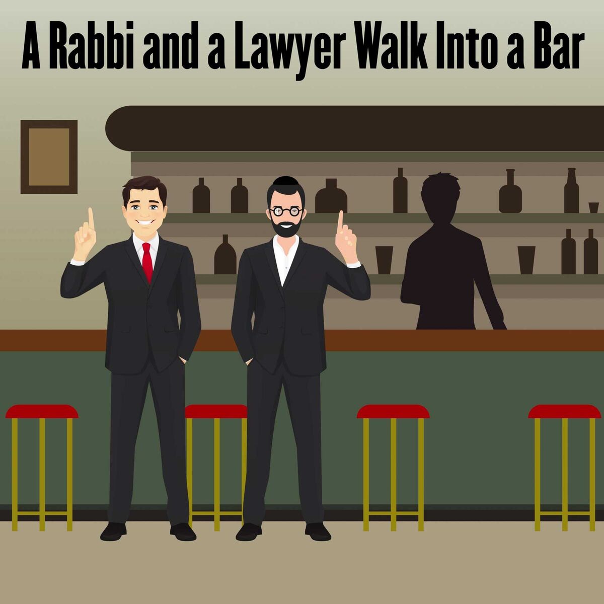 Show cover of A Rabbi and a Lawyer Walk Into a Bar