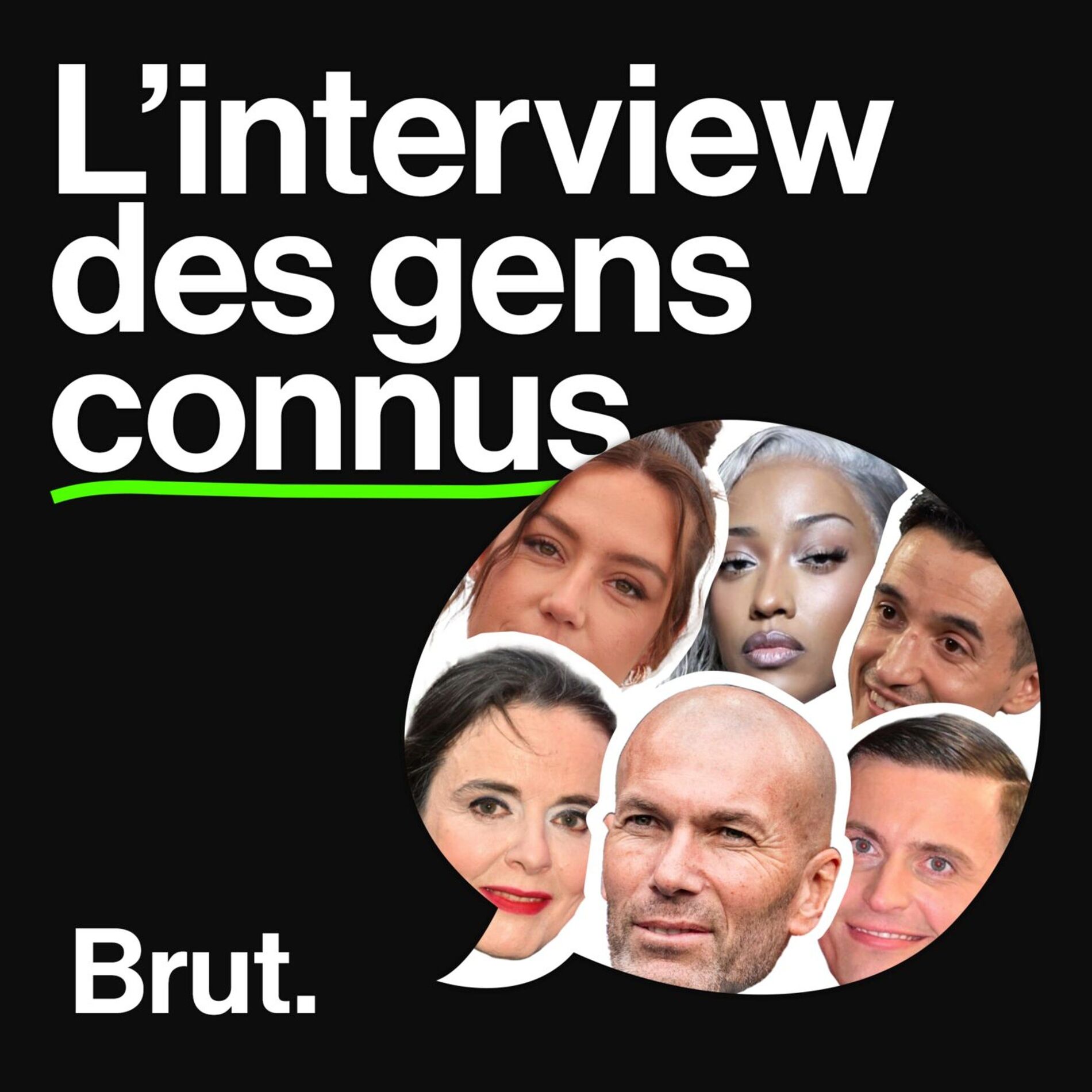 Show cover of L'interview Brut. des gens connus