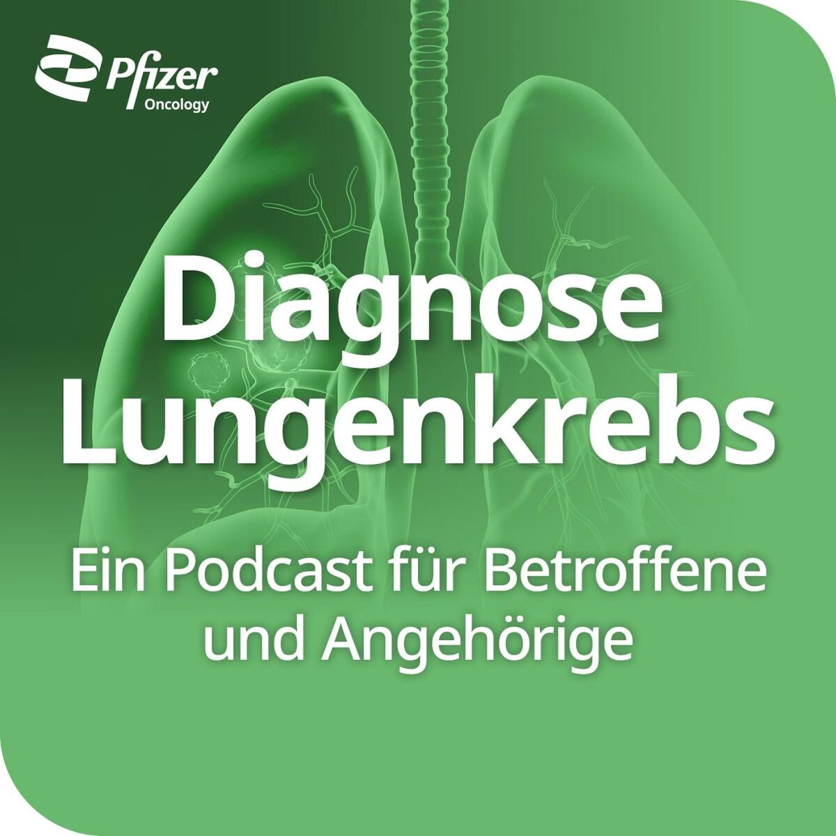 Show cover of Diagnose Lungenkrebs - Ein Podcast für Betroffene und Angehörige