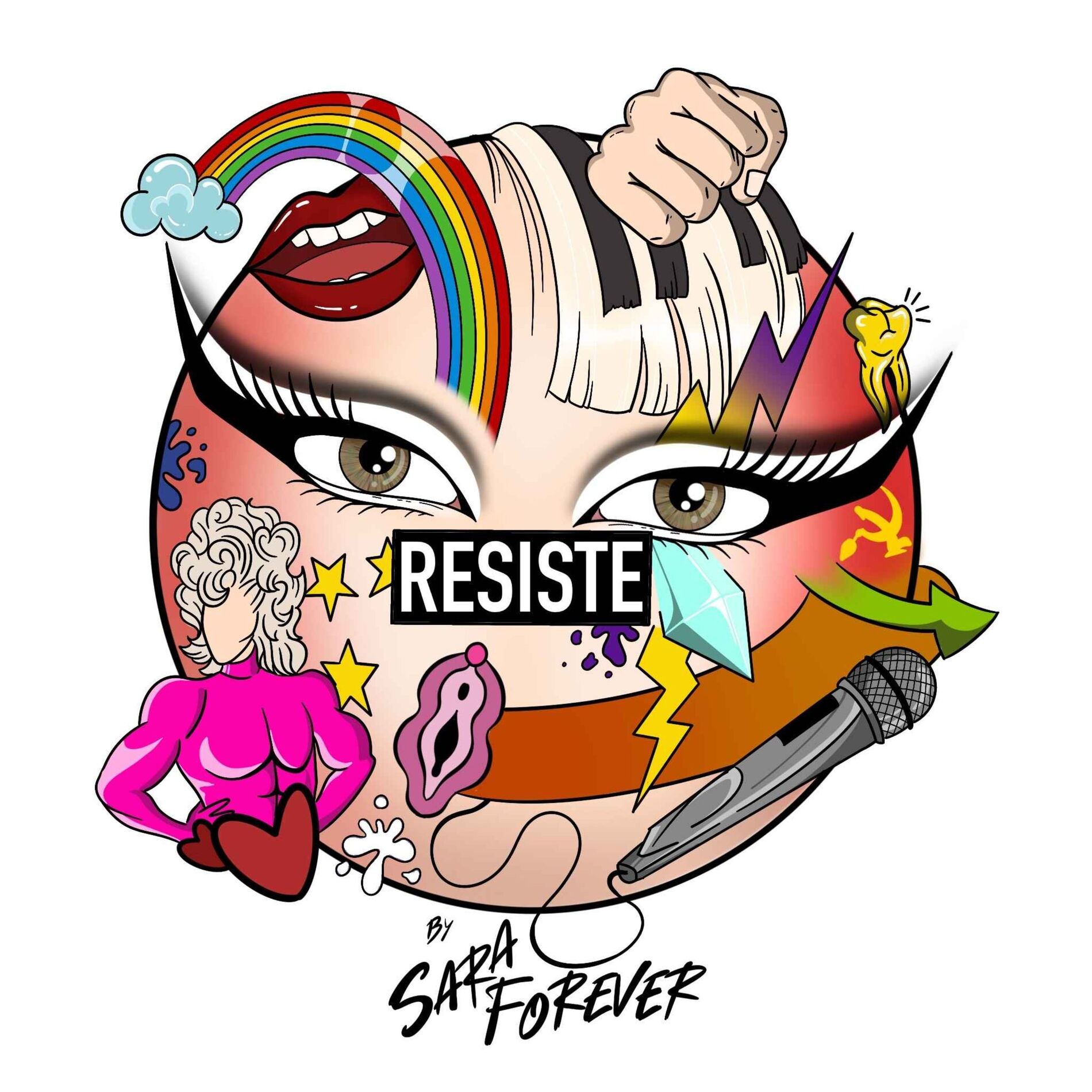 Show cover of RESISTE by Sara Forever