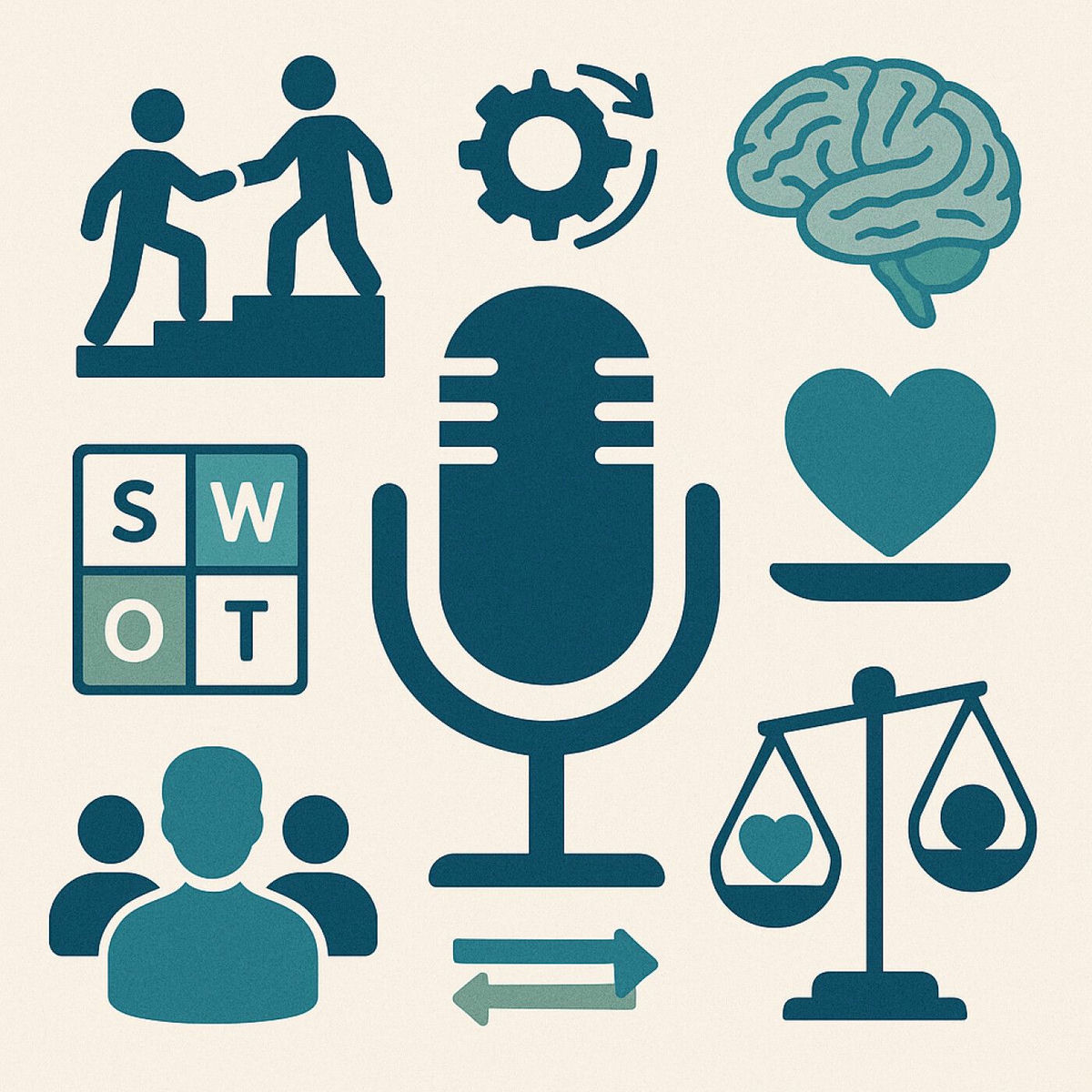 Show cover of Partages RH, Management et business, le Podcast