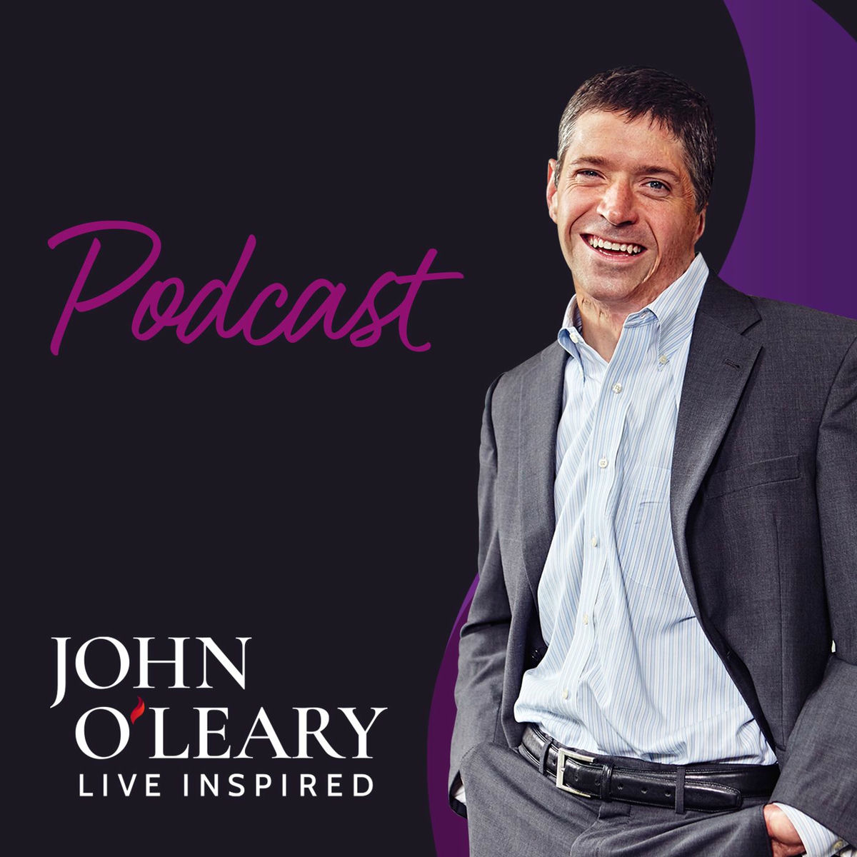Show cover of Live Inspired Podcast with John O'Leary