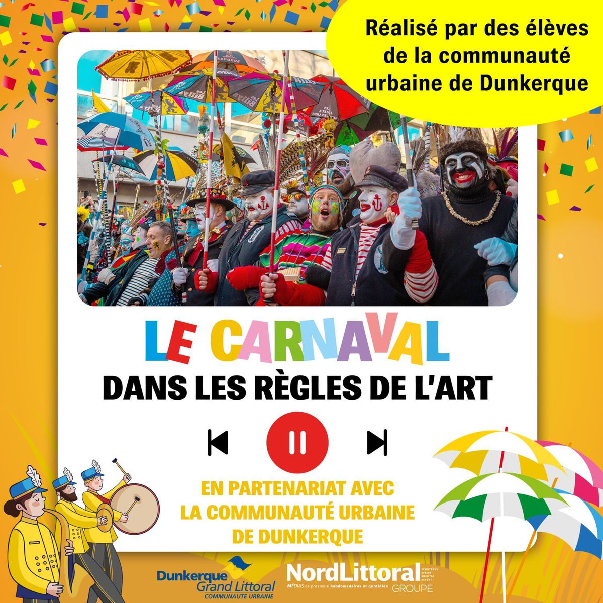 Show cover of Le Carnaval de Dunkerque dans les règles de l'art
