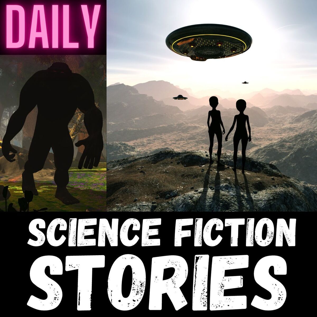 Show cover of Science Fiction - Daily Short Stories