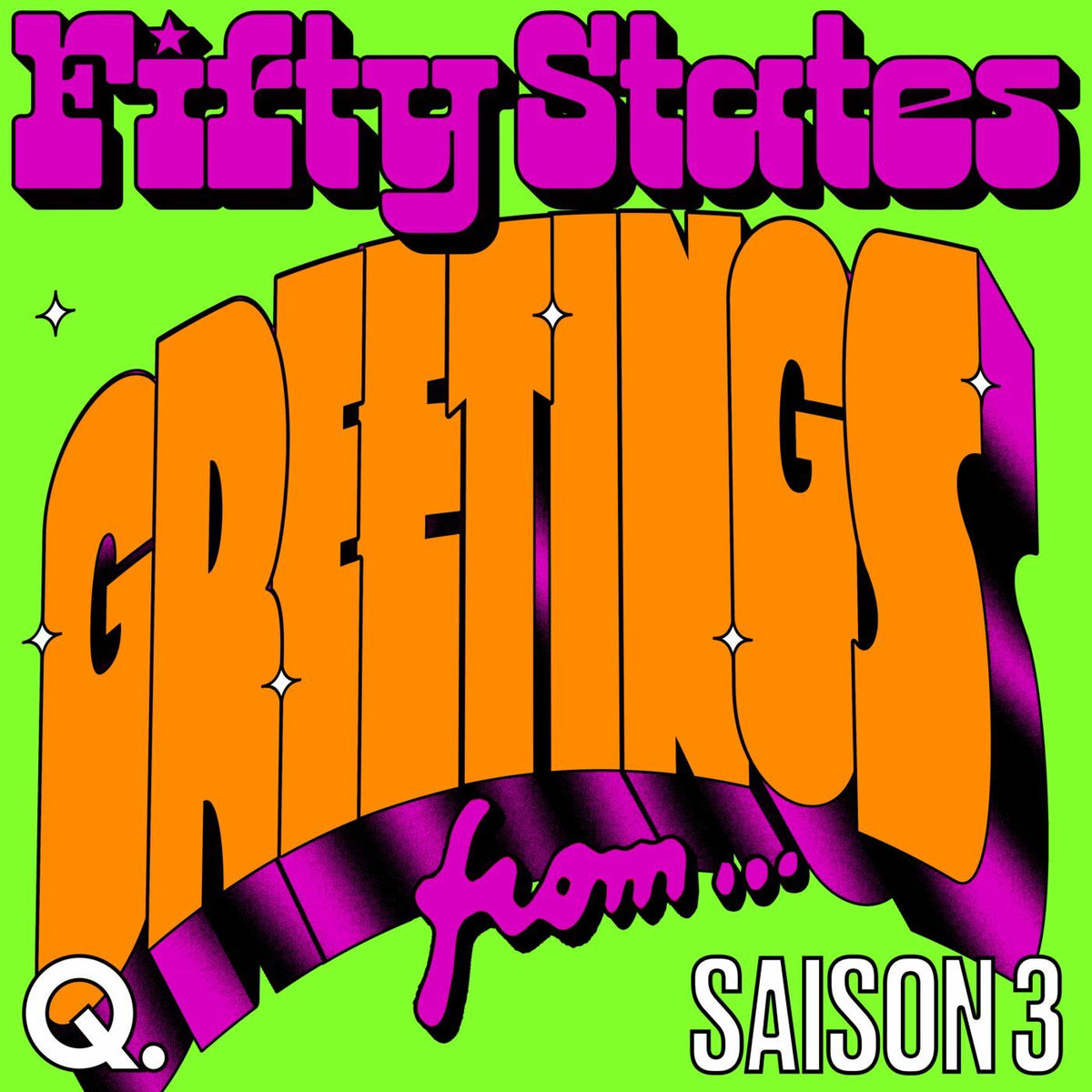 Show cover of Fifty States — un Podcast Quotidien