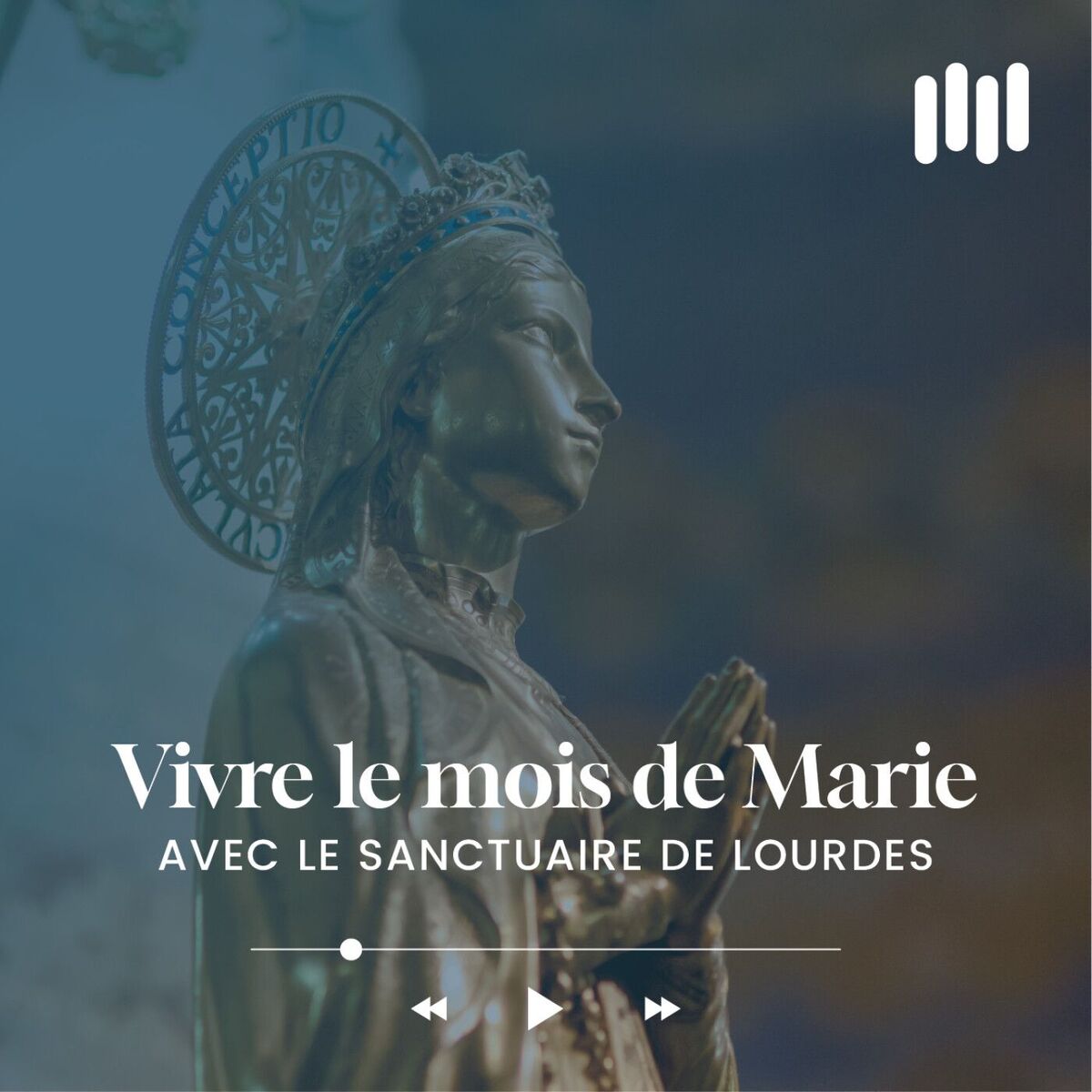Show cover of Vivre le mois de Marie avec le Sanctuaire de Lourdes