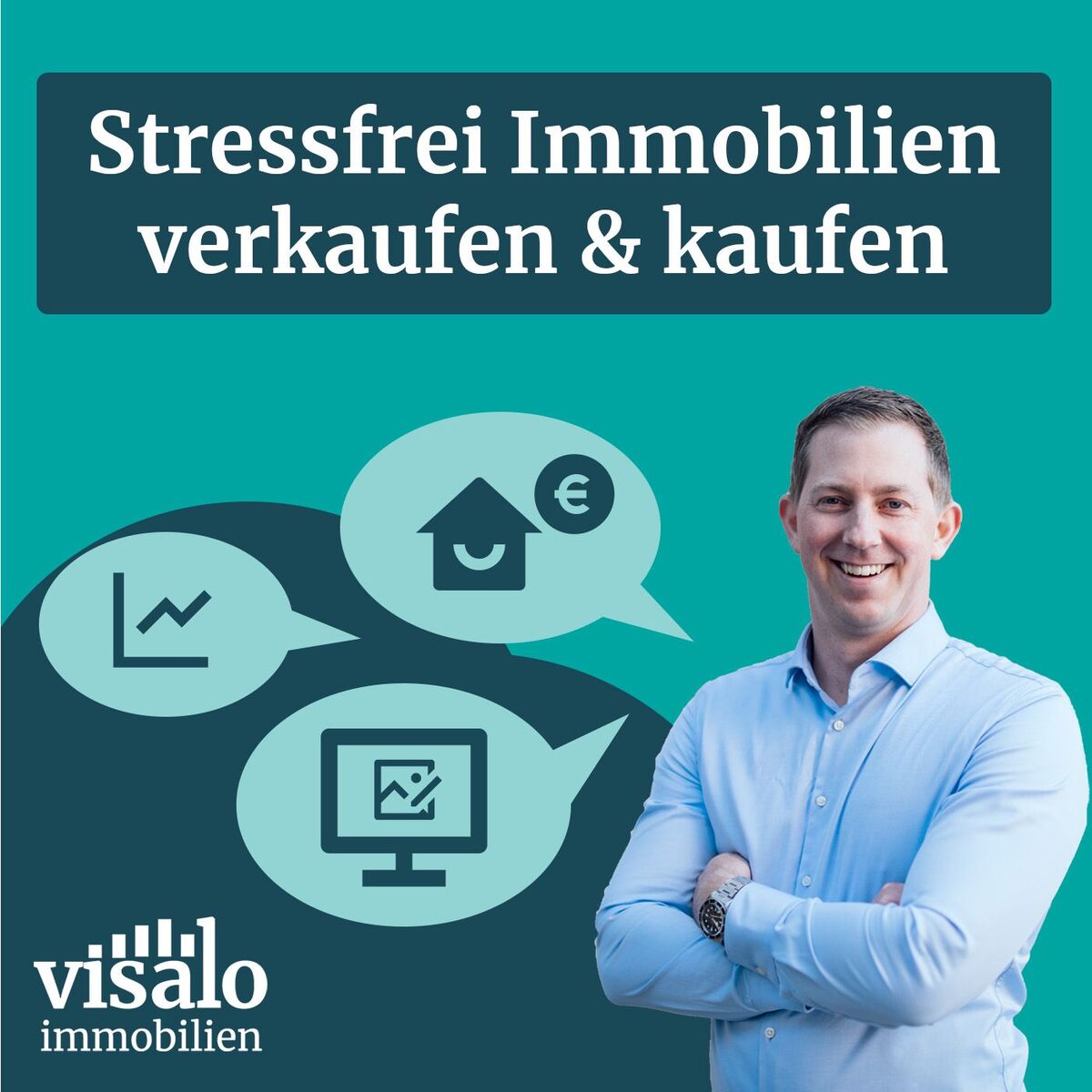 Show cover of Stressfrei Immobilien verkaufen & kaufen