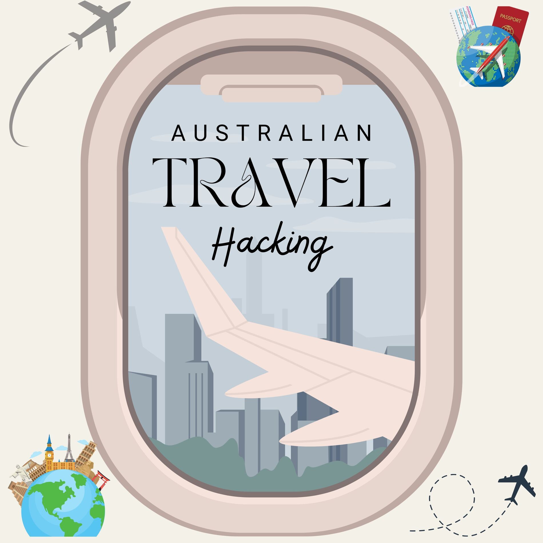Show cover of Australian Travel Hacking