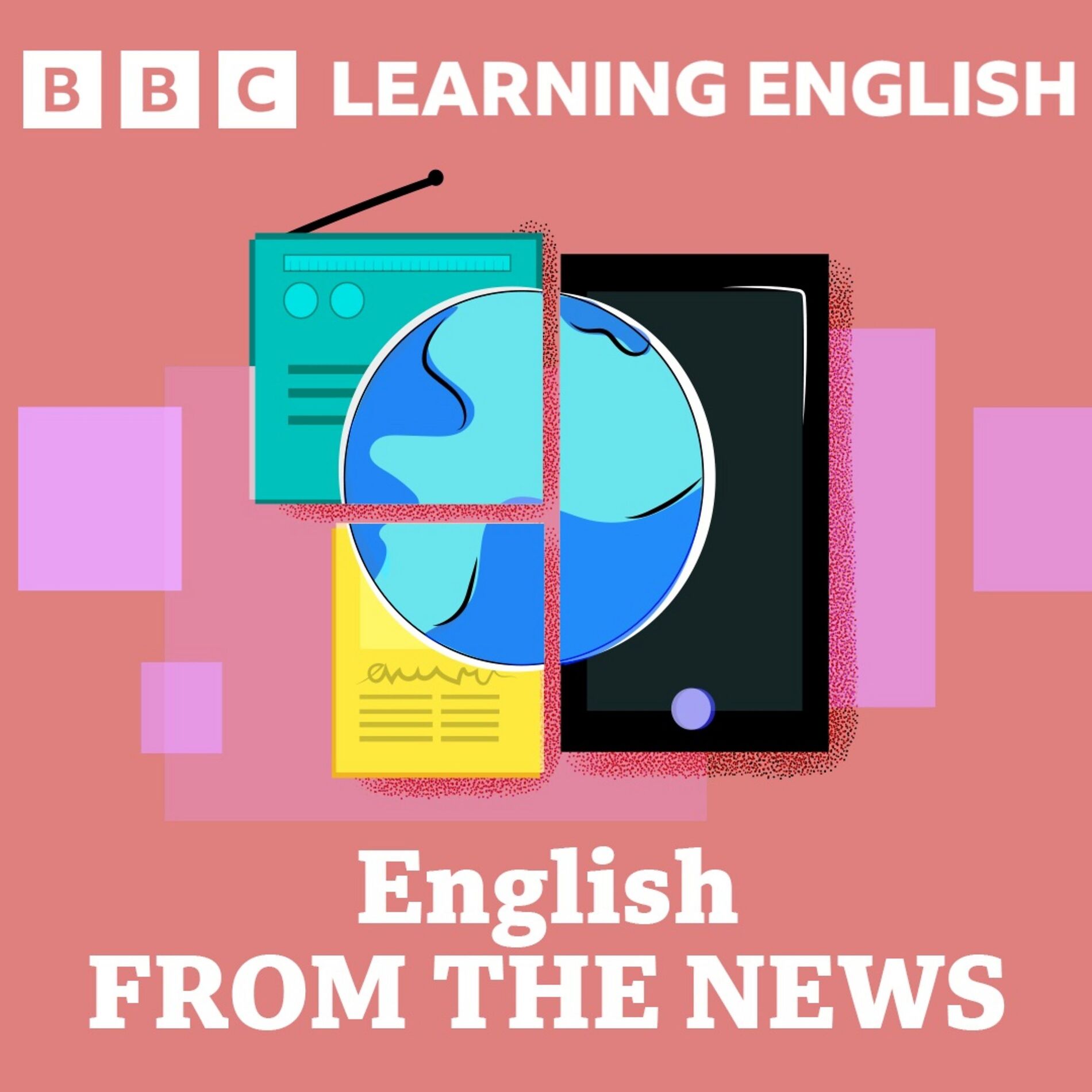 Show cover of Learning English from the News