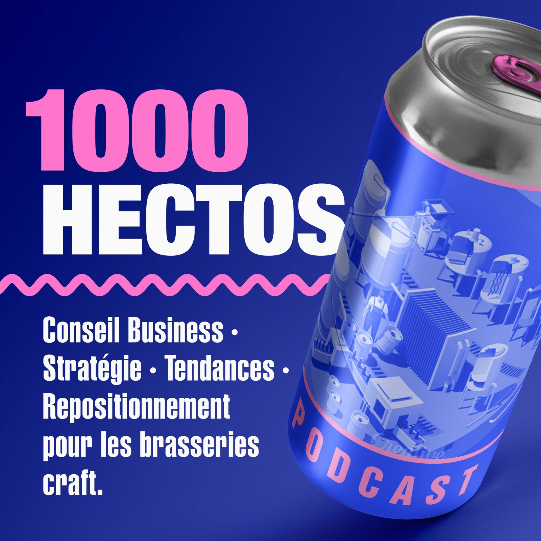 Show cover of 1000 HECTOS | Conseil, business, stratégie, tendances, branding et marketing dédié à la bière craft