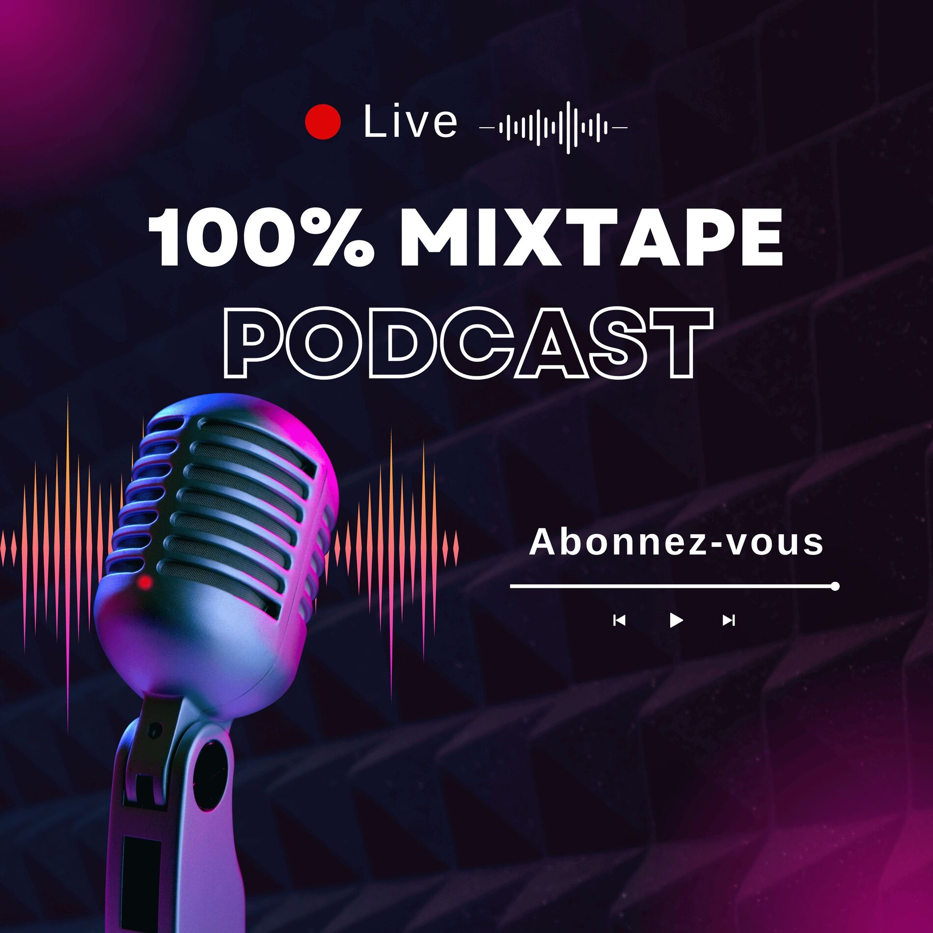 Show cover of 100% Mixtape Podcast