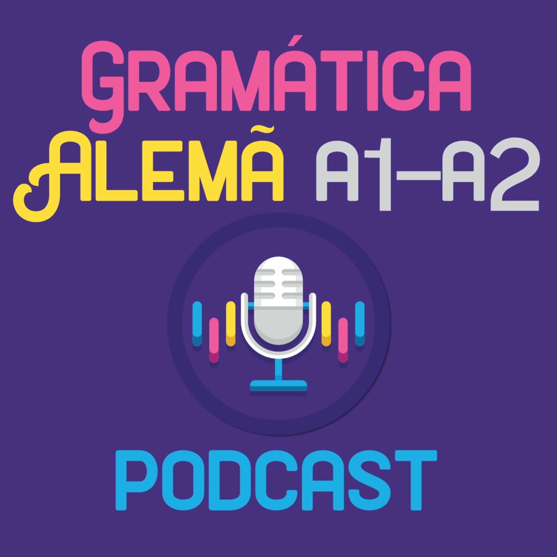 Show cover of Gramática Alemã em Podcast