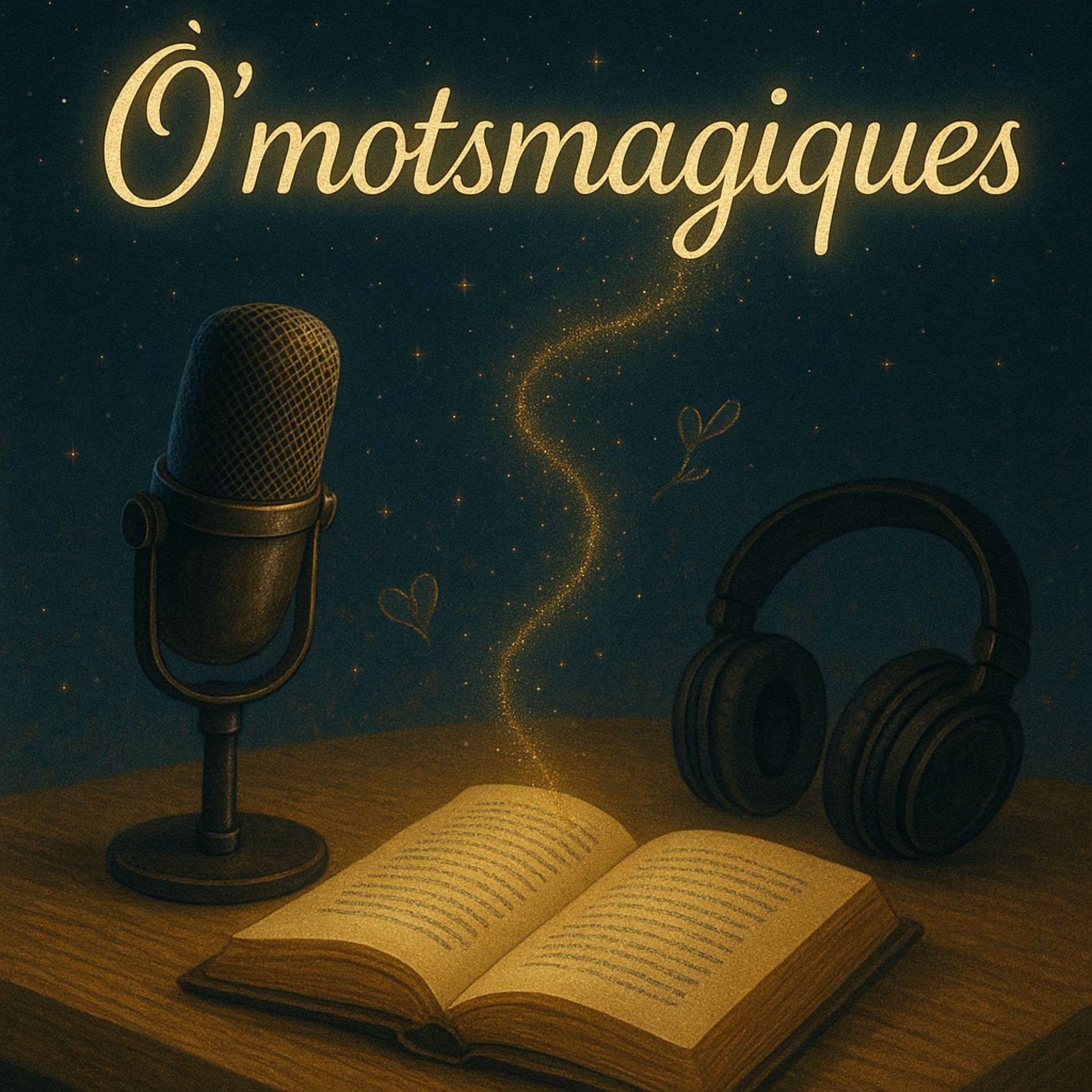 Show cover of O’mots magiques : Le podcast livresque qui donne vie aux émotions