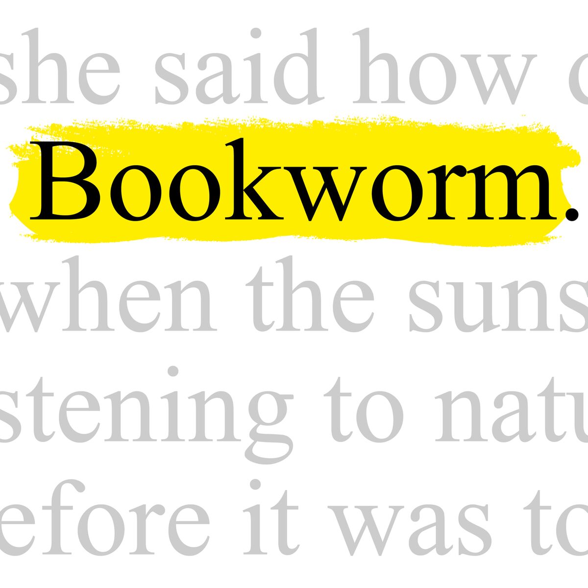 Show cover of Bookworm