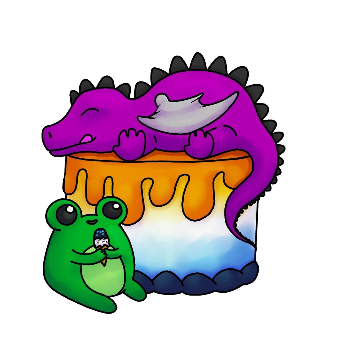 Show cover of ACE AROund the Cake - der Podcast von & für asexuelle/aromantische Menschen