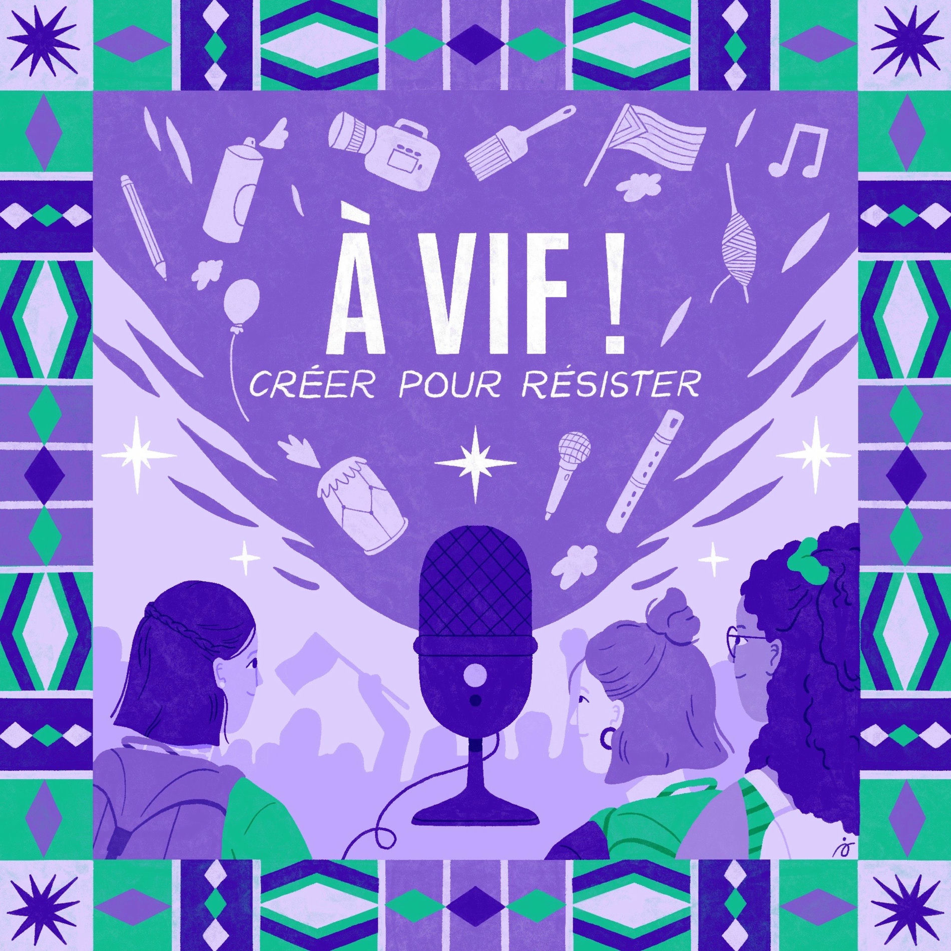 Show cover of À VIF ! Créer pour Résister