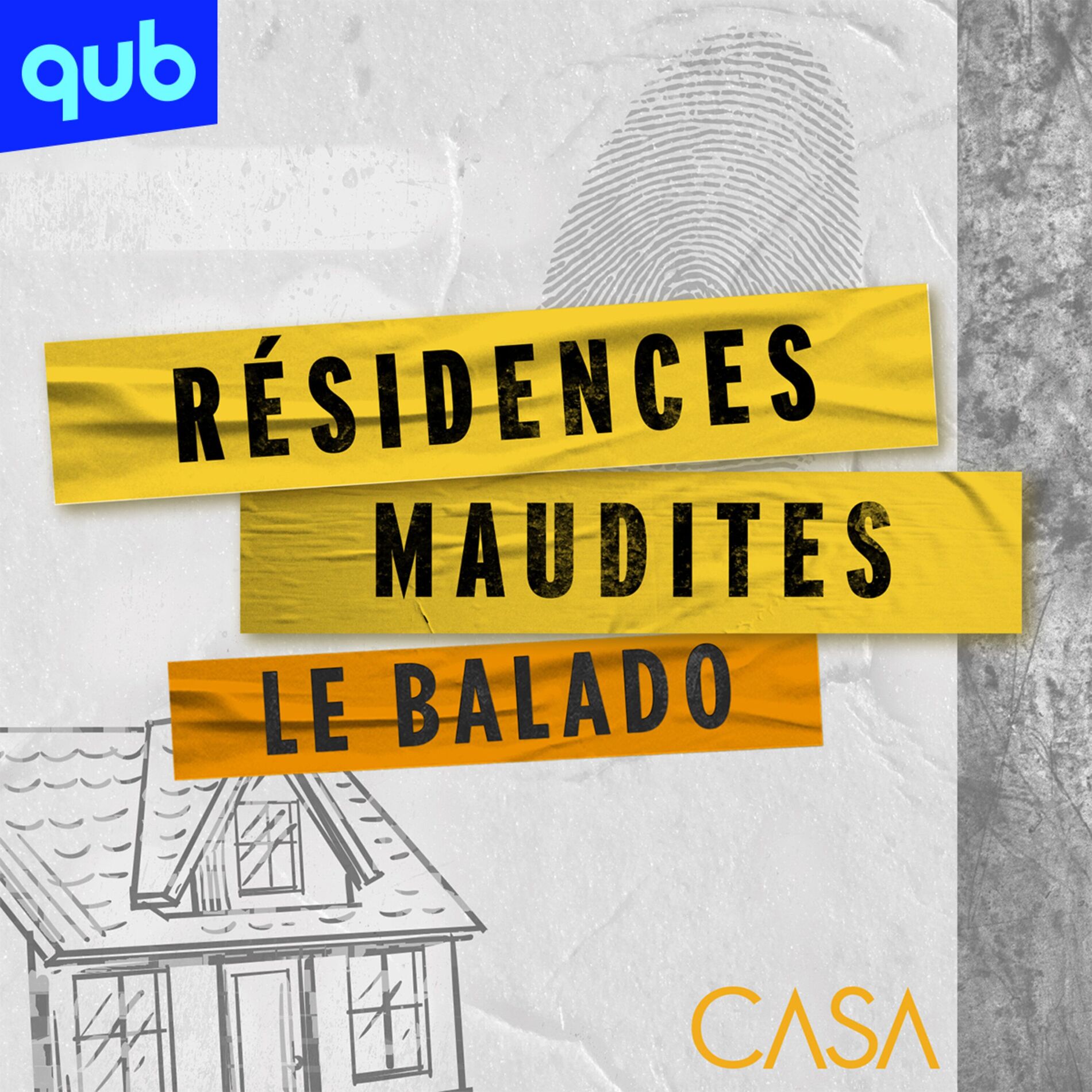Show cover of Résidences maudites - Le balado