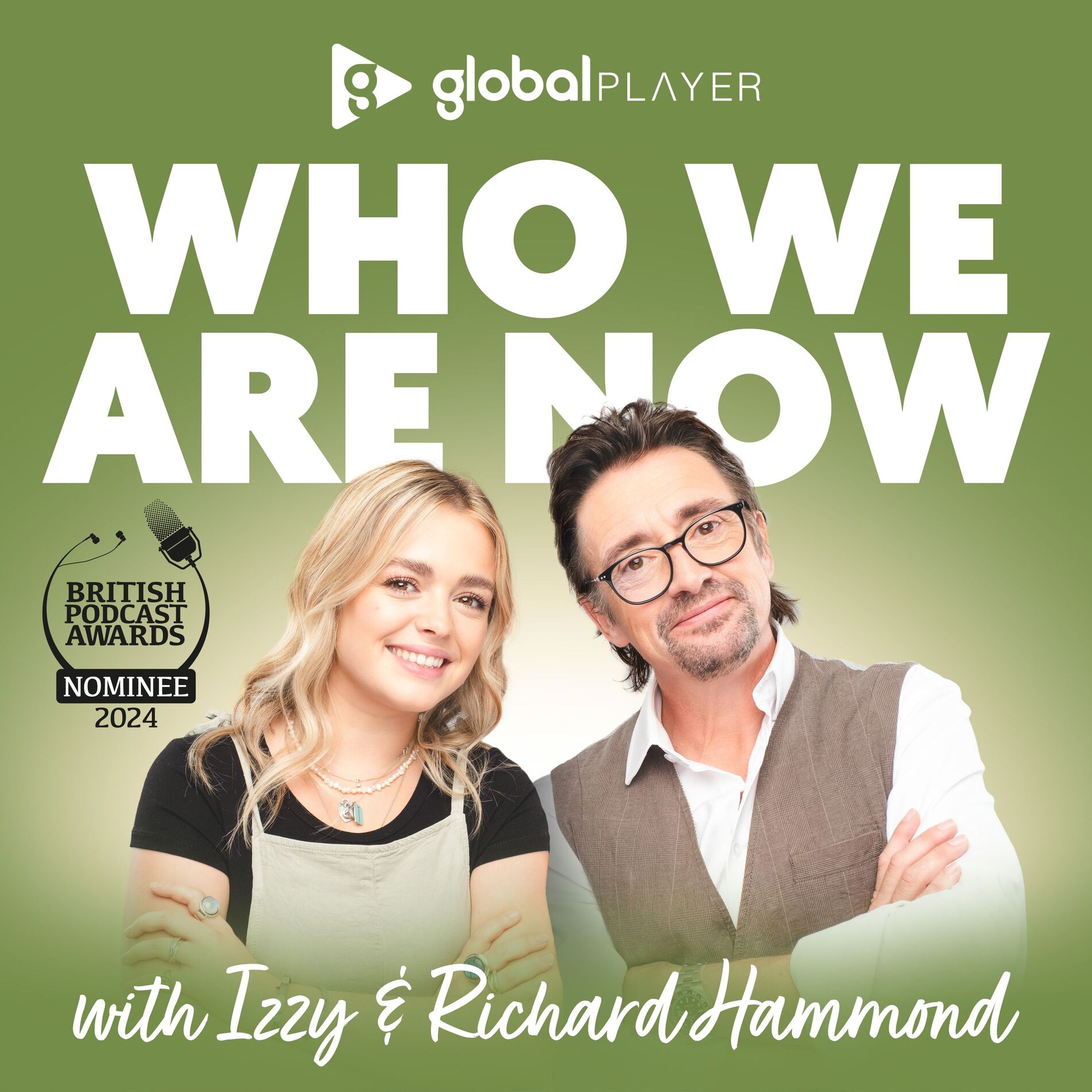 Show cover of Who We Are Now with Izzy & Richard Hammond