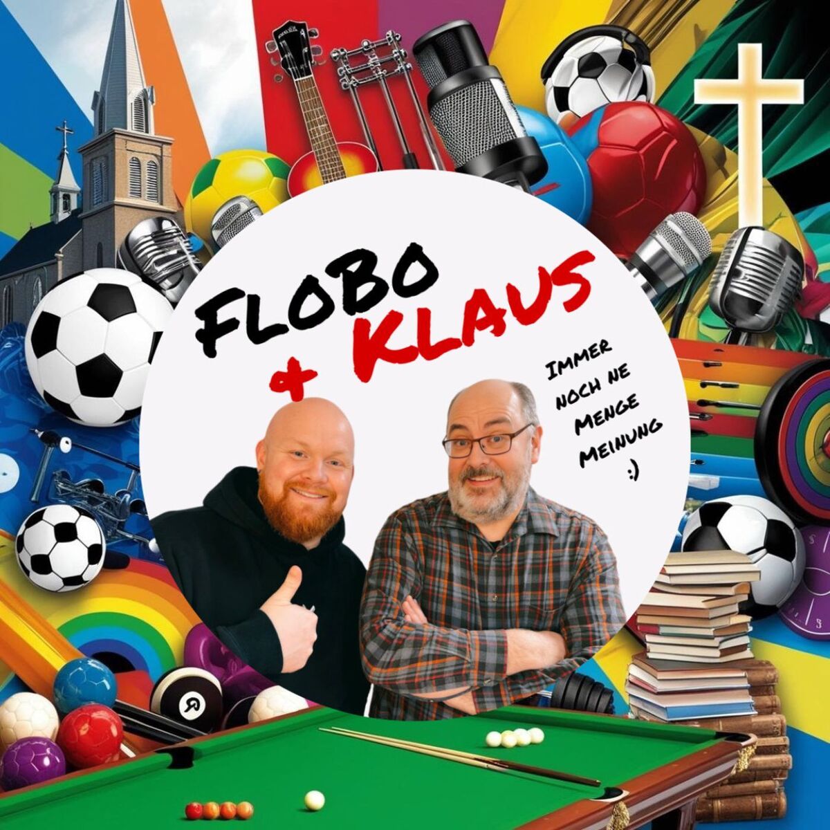 Show cover of FloBo & Klaus: Zwei Seiten und ne Menge Meinung!