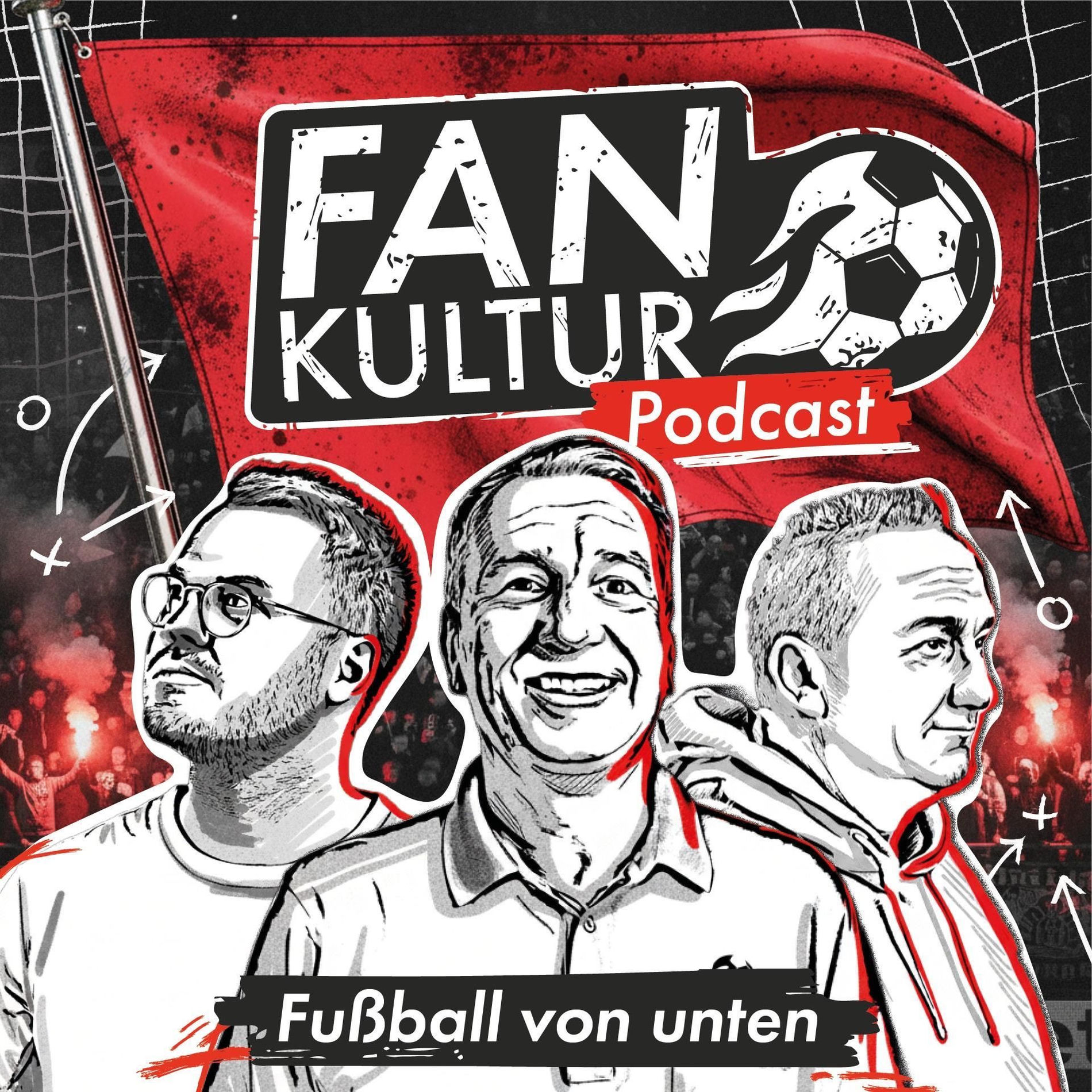 Show cover of Der Fankultur-Podcast: Fußball von unten