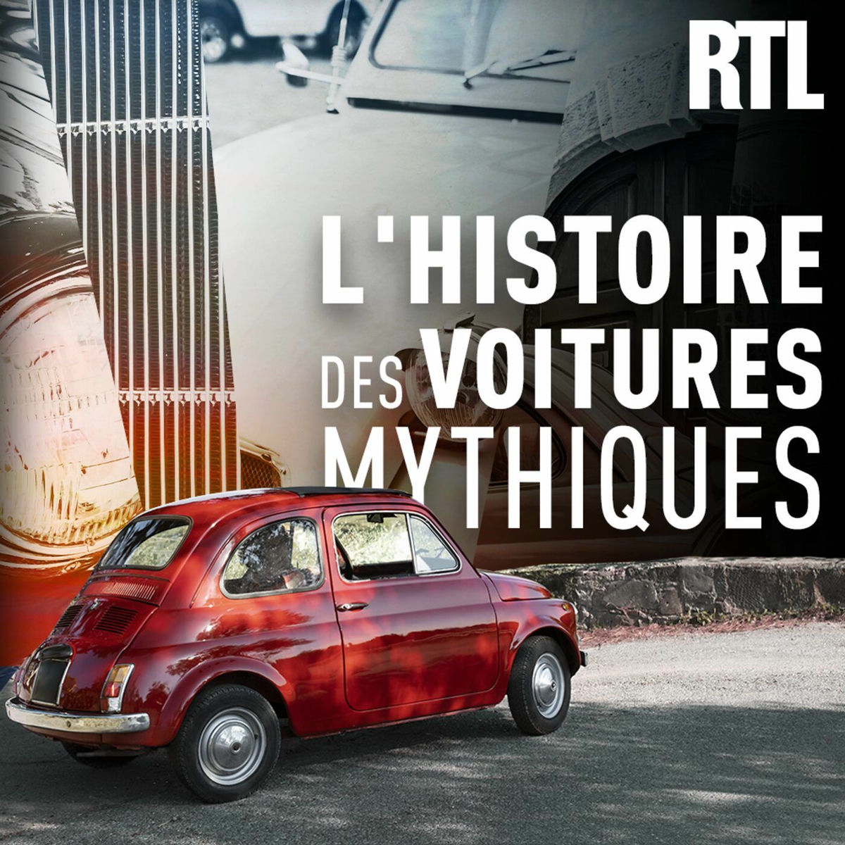 Show cover of L'histoire des voitures mythiques