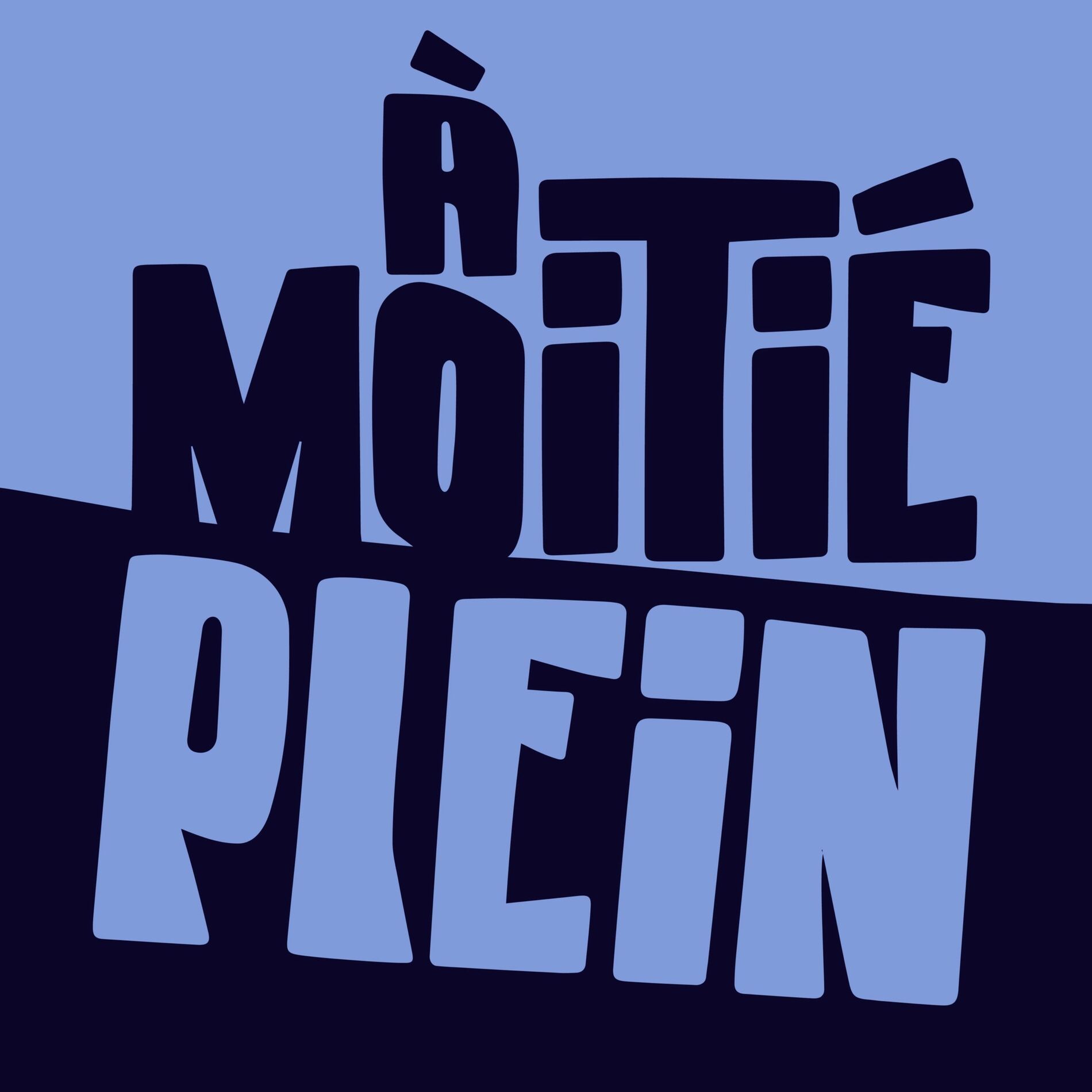 Show cover of À moitié plein